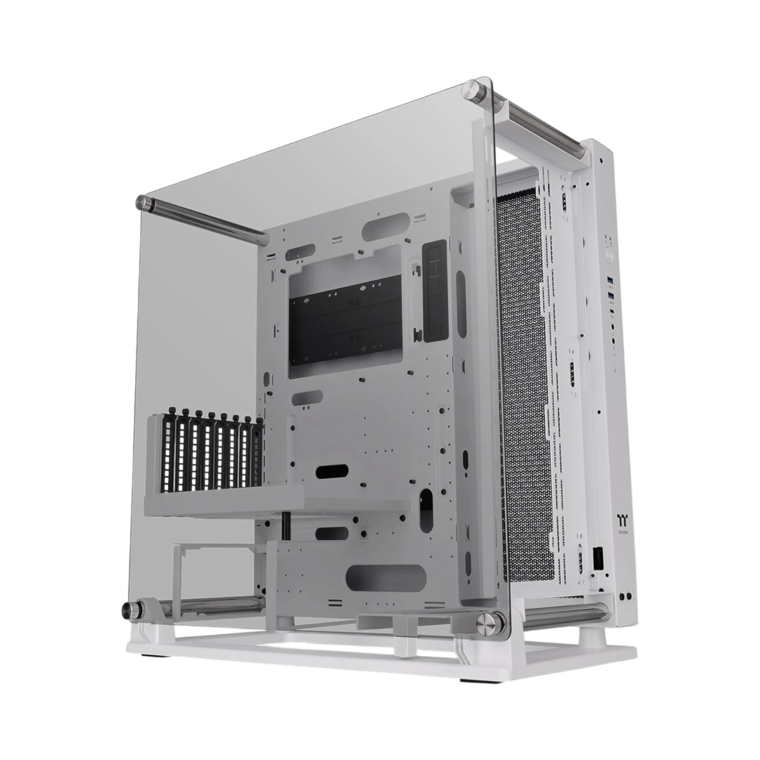 Thermaltake Core P3 TG Pro Snow Mid Tower Case (White) — Being Shipped