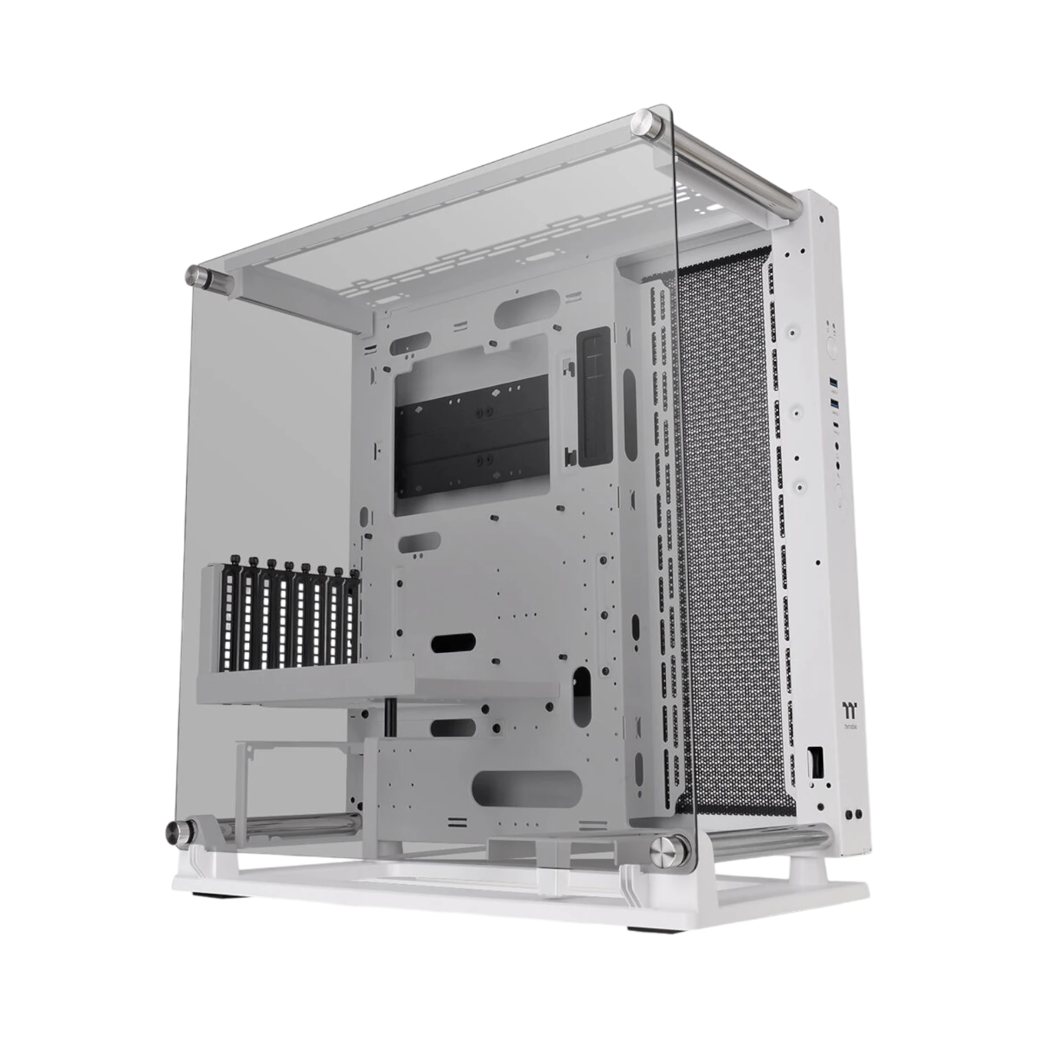 Thermaltake Core P3 TG Pro Snow Mid Tower Case (White) — Being Shipped