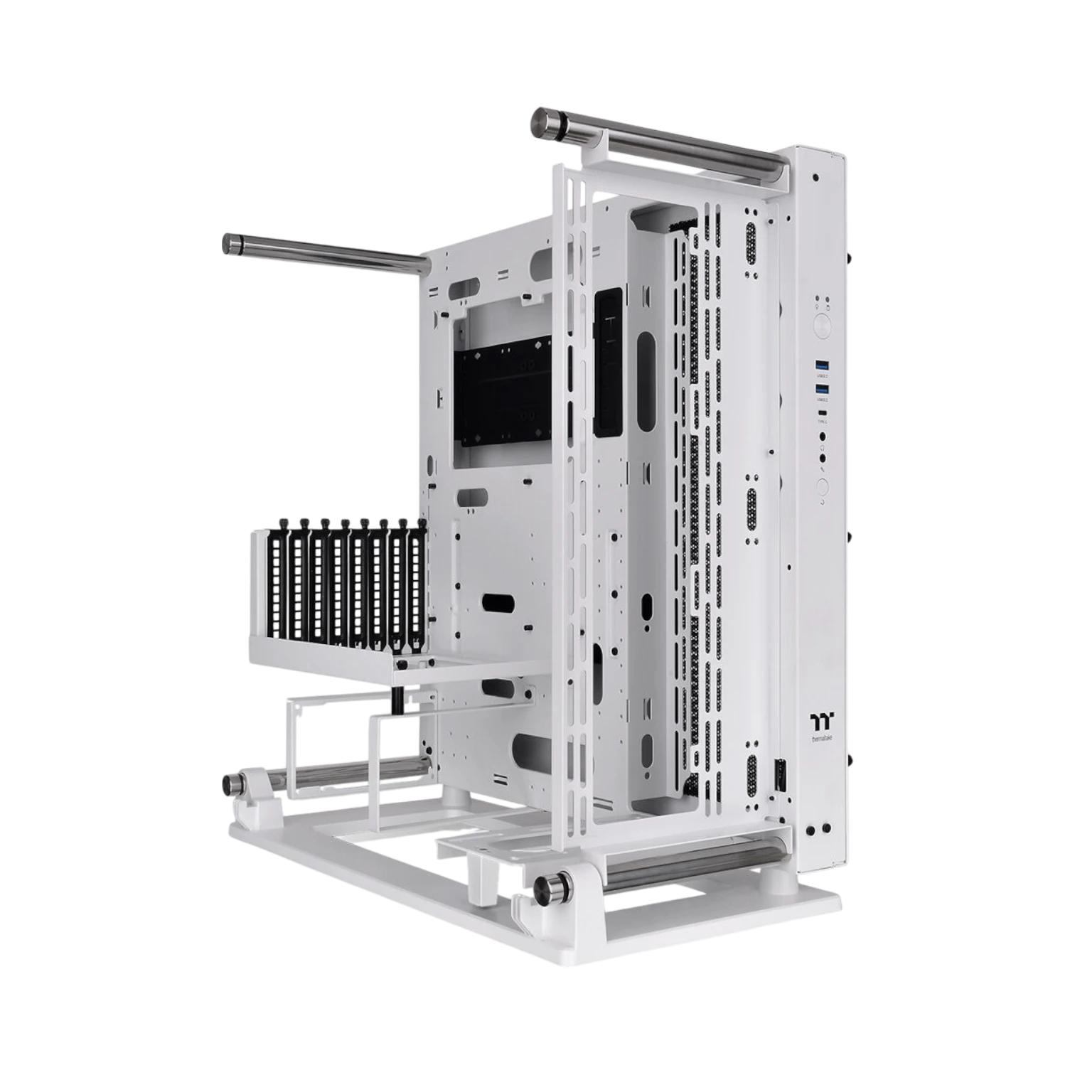 Thermaltake Core P3 TG Pro Snow Mid Tower Case (White) — Being Shipped