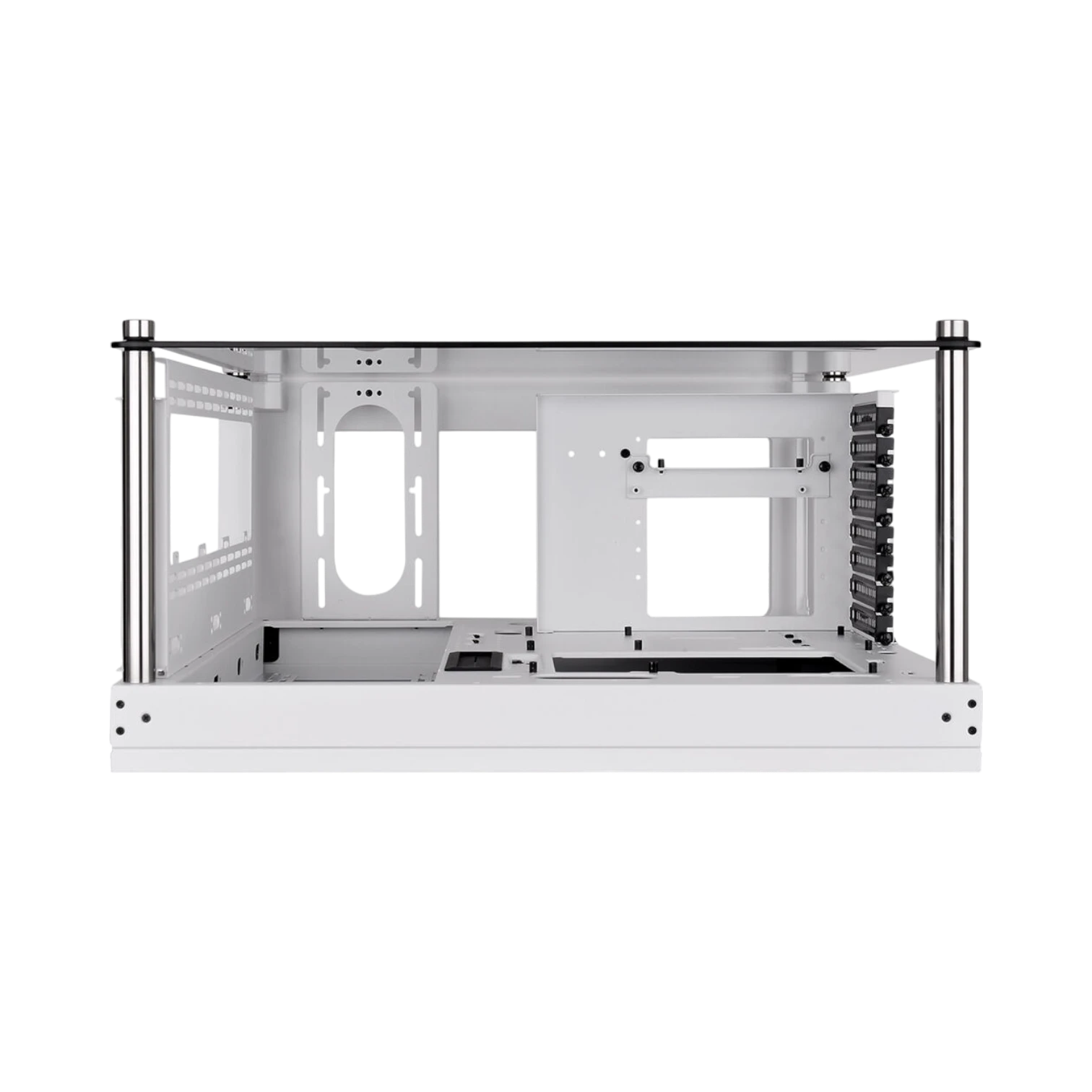 Thermaltake Core P3 TG Pro Snow Mid Tower Case (White) — Being Shipped