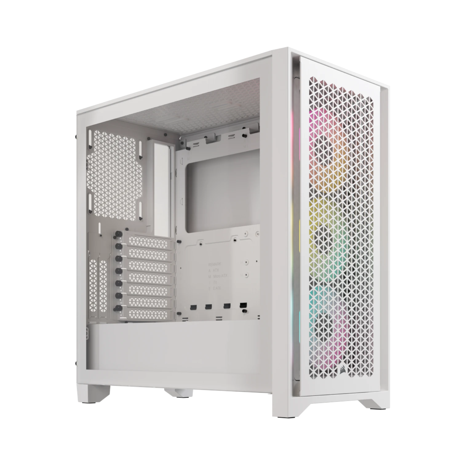 CORSAIR iCUE 4000D RGB Airflow Mid-Tower Case (White) — Being Shipped