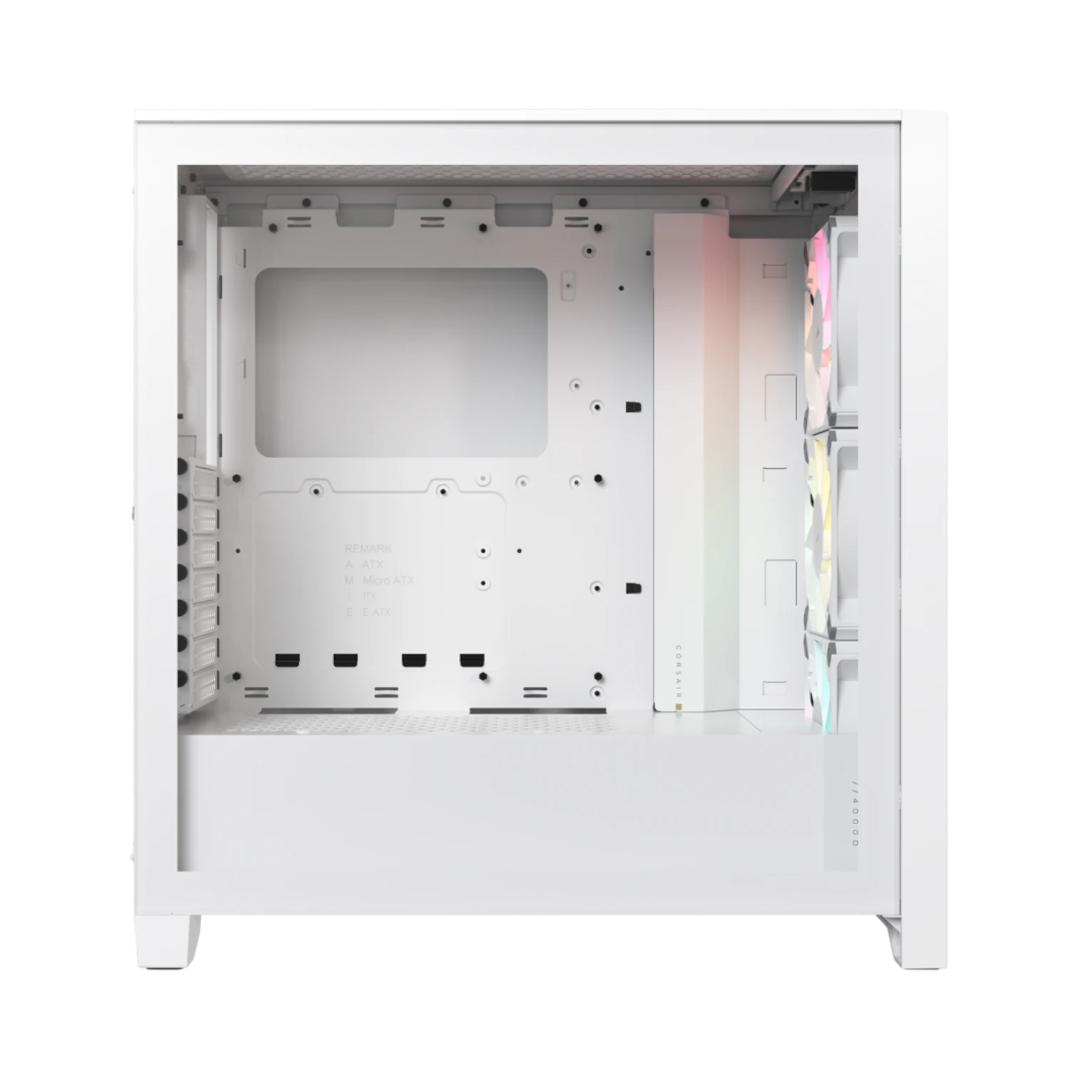 CORSAIR iCUE 4000D RGB Airflow Mid-Tower Case (White) — Being Shipped