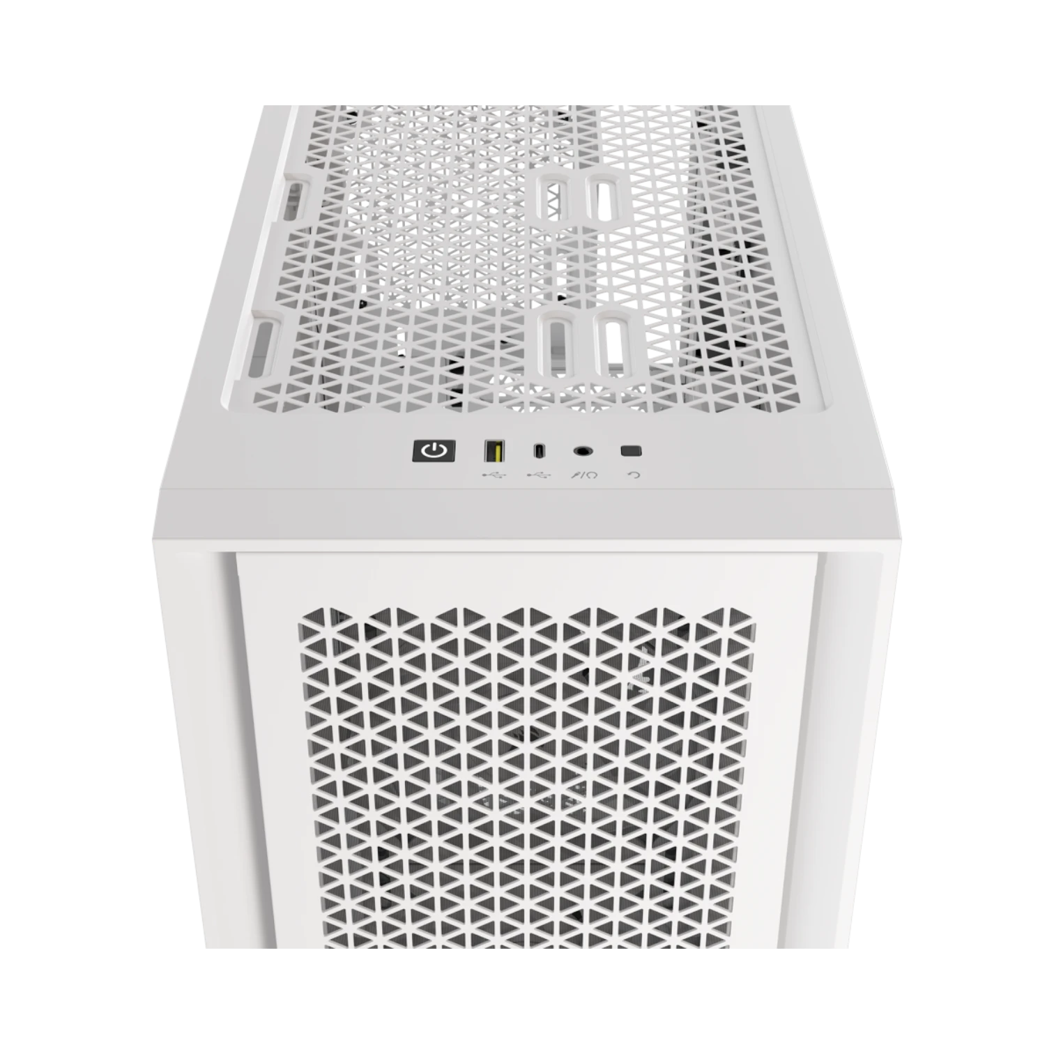 CORSAIR iCUE 4000D RGB Airflow Mid-Tower Case (White) — Being Shipped