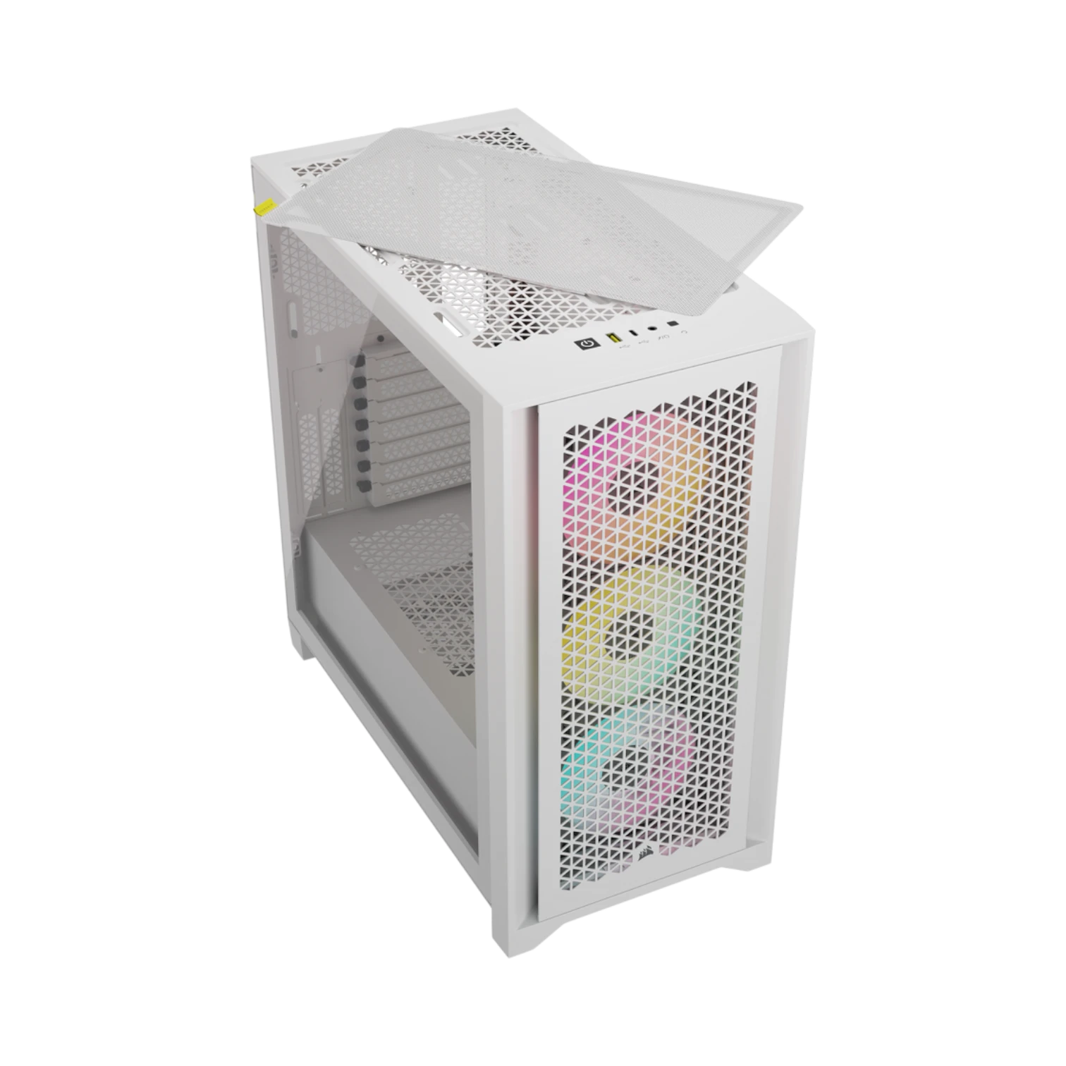 CORSAIR iCUE 4000D RGB Airflow Mid-Tower Case (White) — Being Shipped