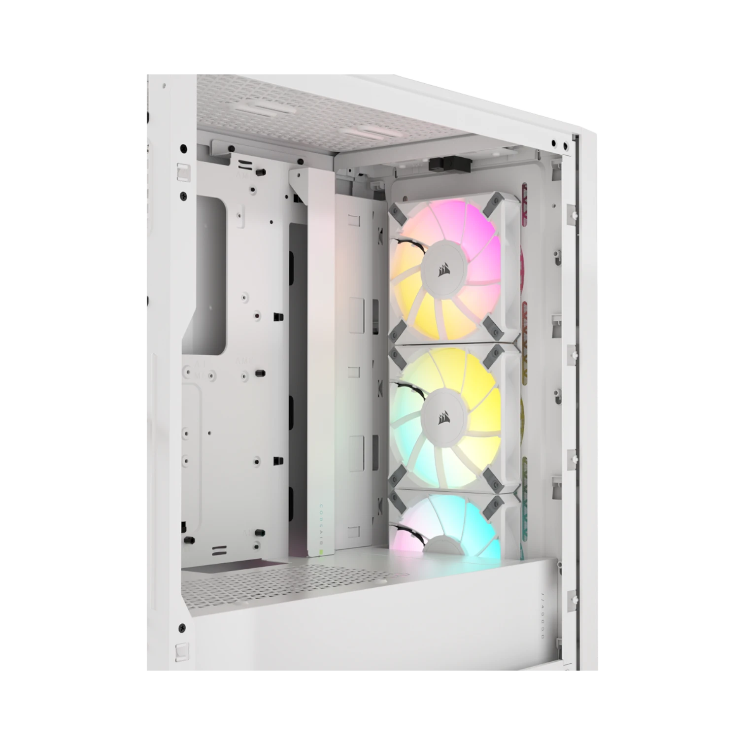 CORSAIR iCUE 4000D RGB Airflow Mid-Tower Case (White) — Being Shipped