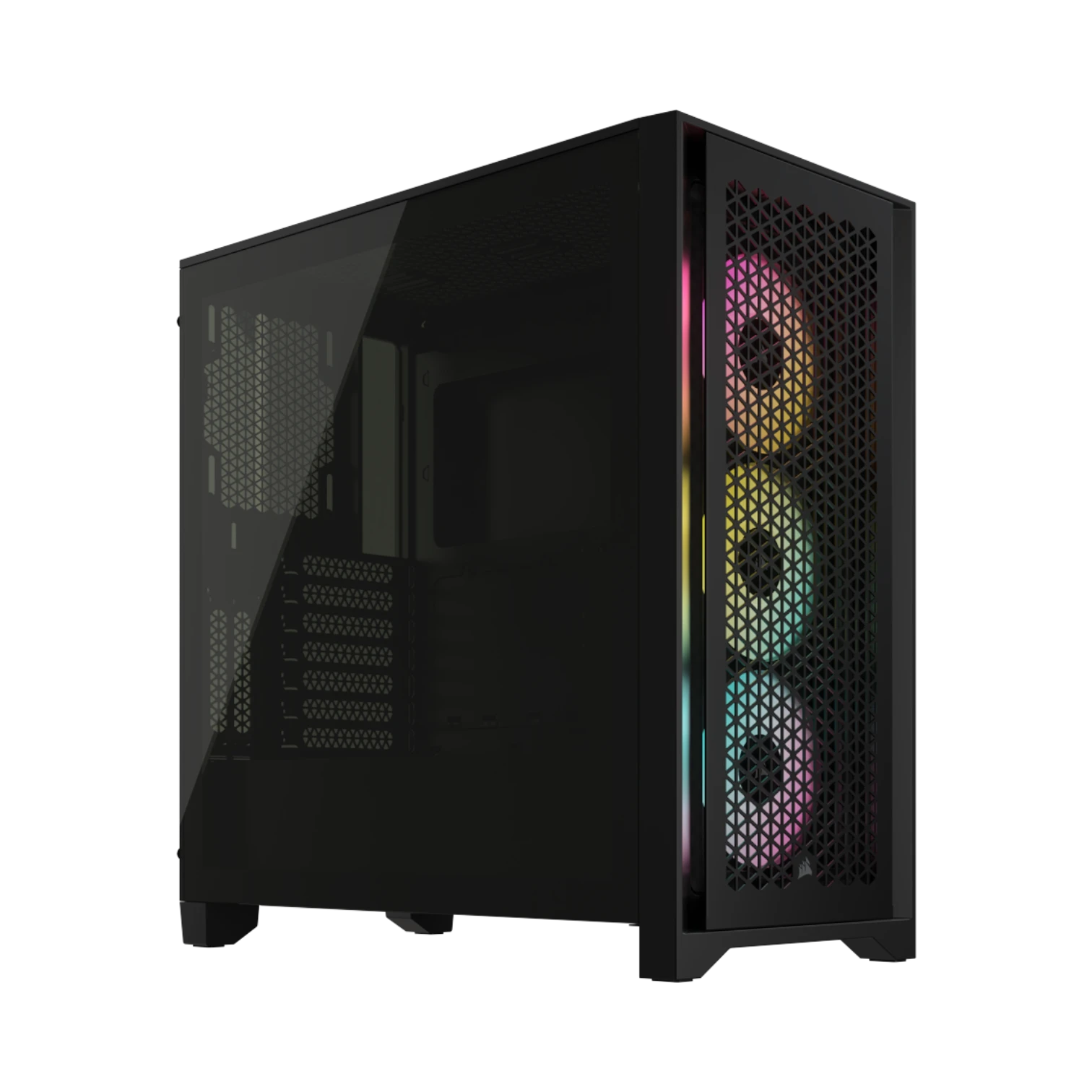 CORSAIR iCUE 4000D RGB Airflow Mid-Tower ATX Case (Black) — Being Shipped