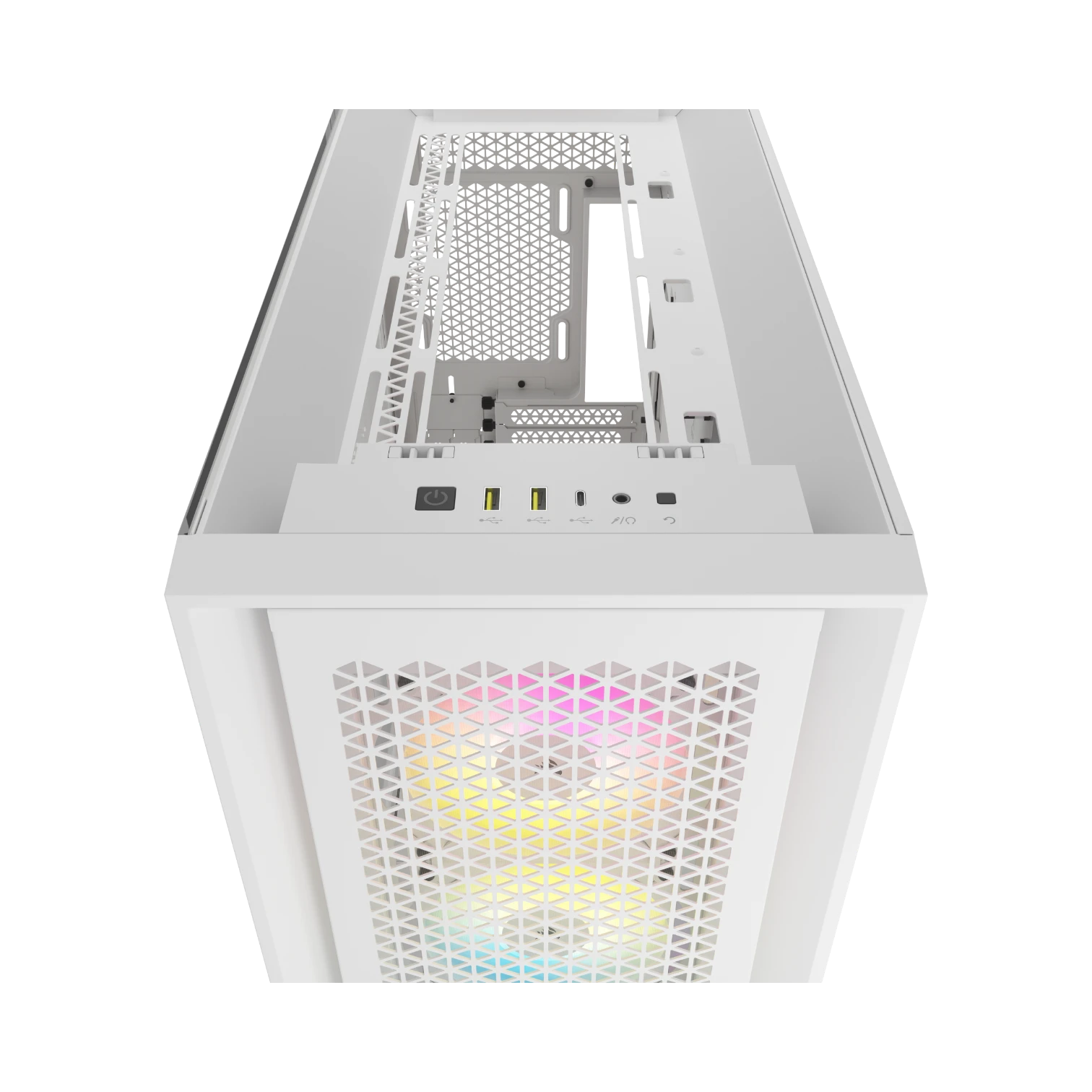 CORSAIR 5000D RGB AIRFLOW Mid-Tower Case (White) — Being Shipped