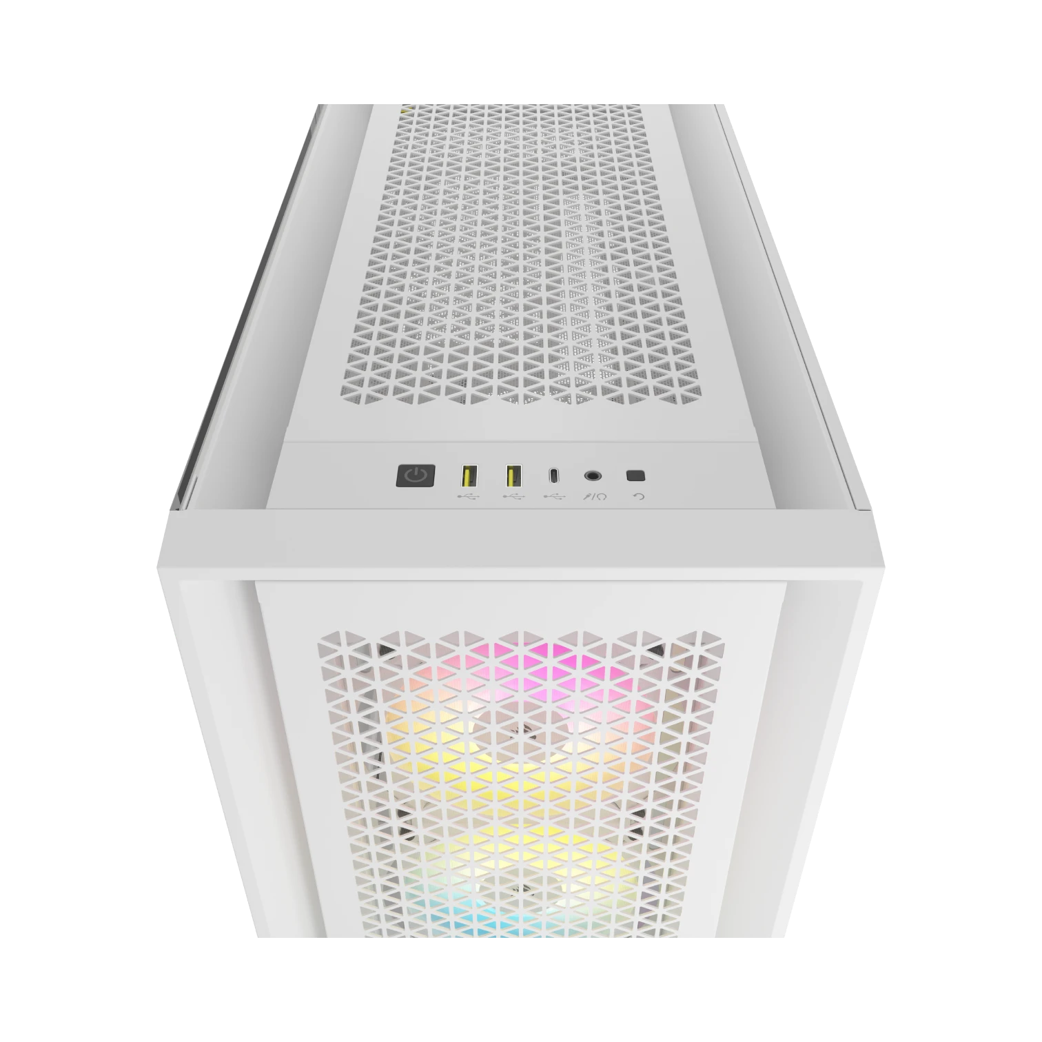 CORSAIR 5000D RGB AIRFLOW Mid-Tower Case (White) — Being Shipped