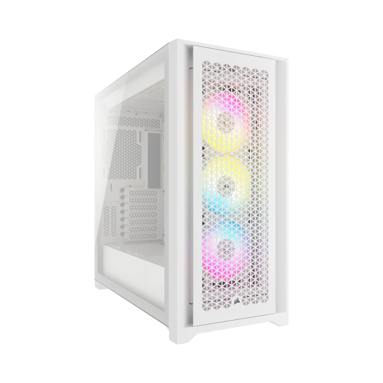 CORSAIR 5000D RGB AIRFLOW Mid-Tower Case (White) — Being Shipped