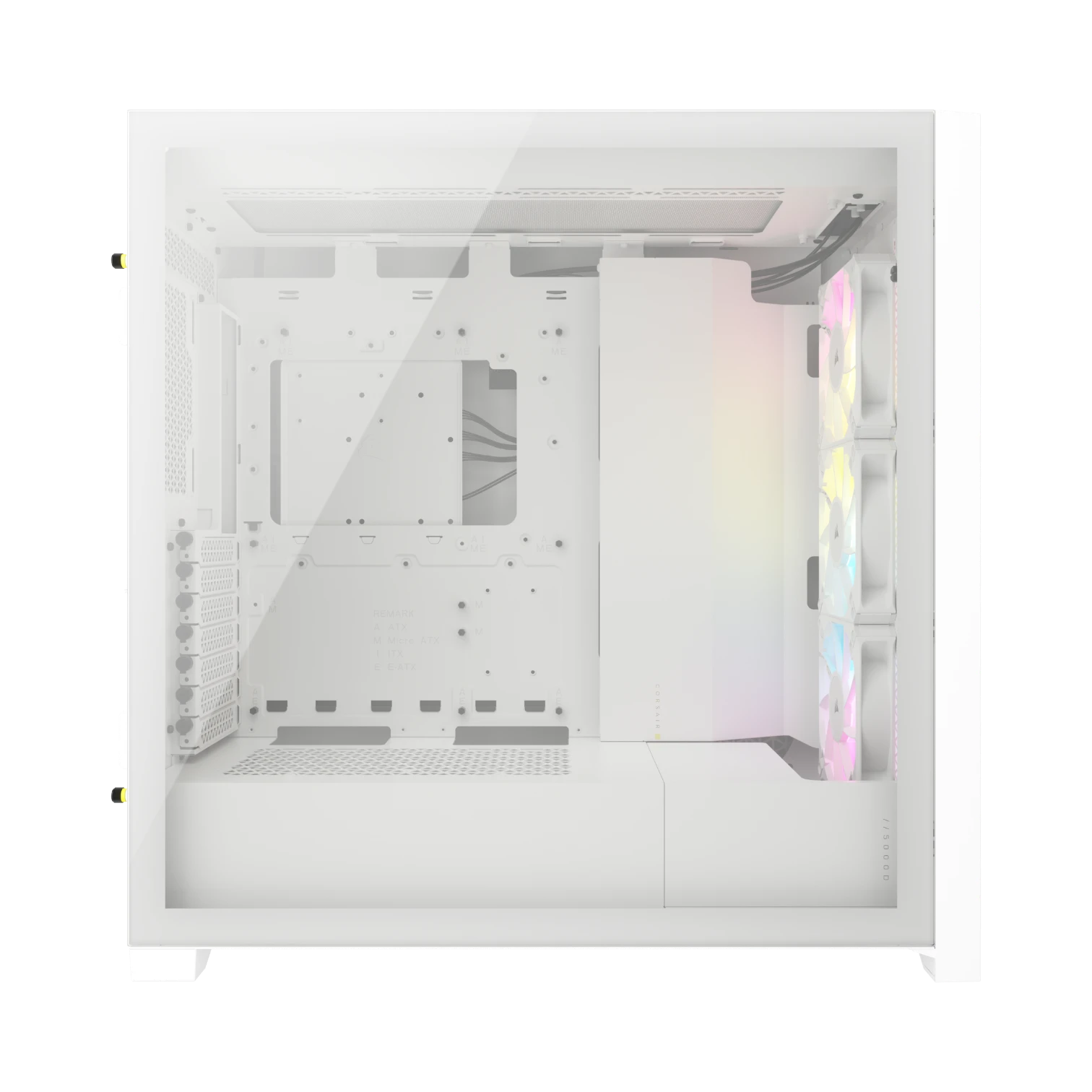 CORSAIR 5000D RGB AIRFLOW Mid-Tower Case (White) — Being Shipped