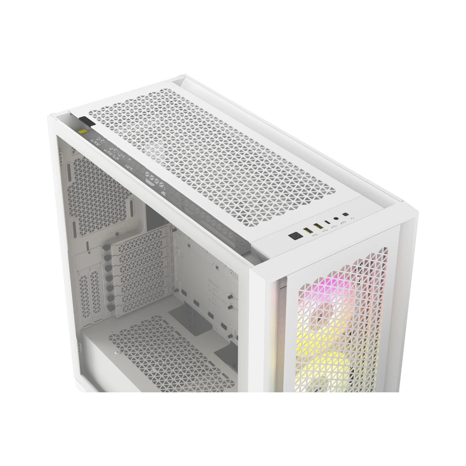 CORSAIR 5000D RGB AIRFLOW Mid-Tower Case (White) — Being Shipped