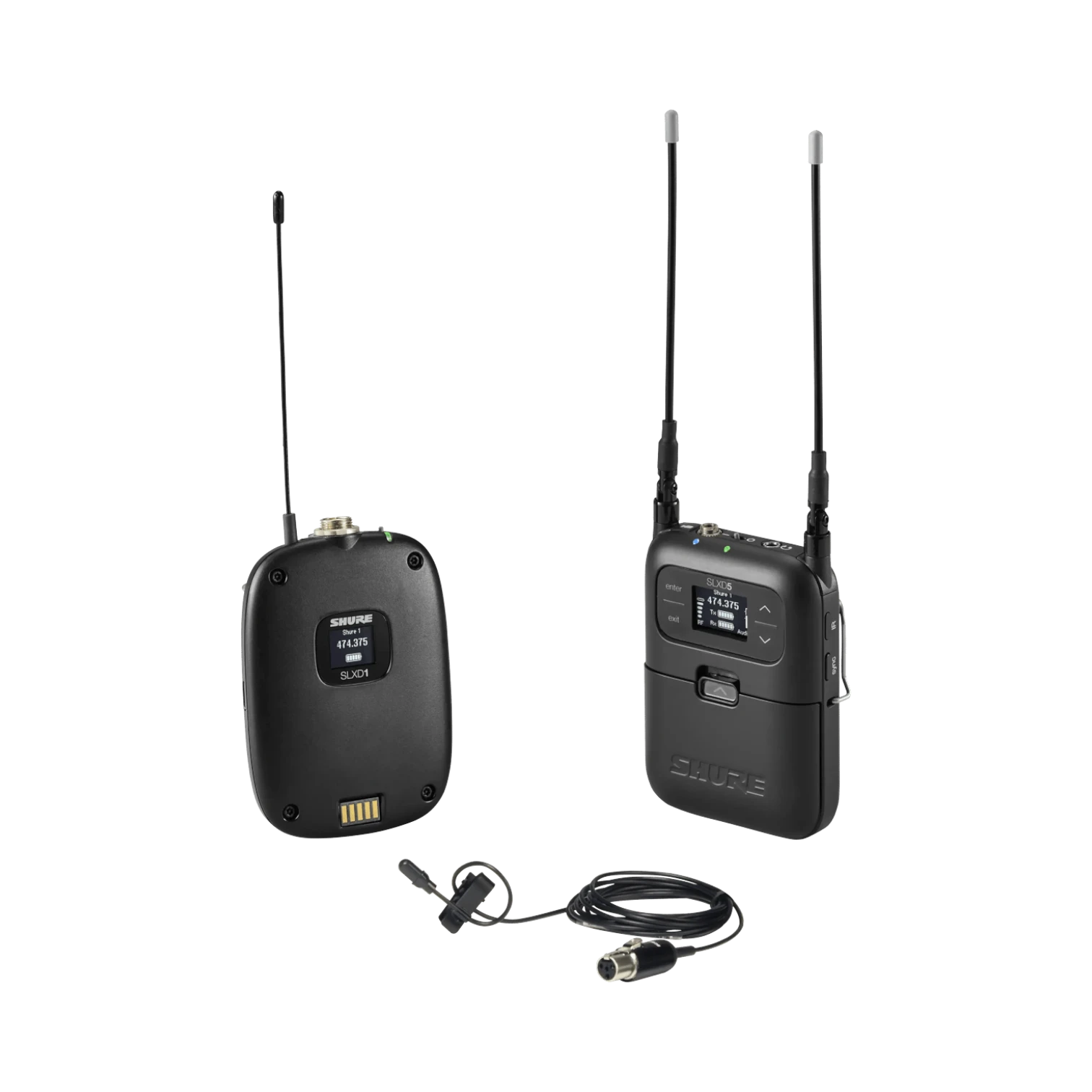 Shure SLXD14/DL4B Digital Wireless DuraPlex Omni Lavalier Microphone System — Being Shipped