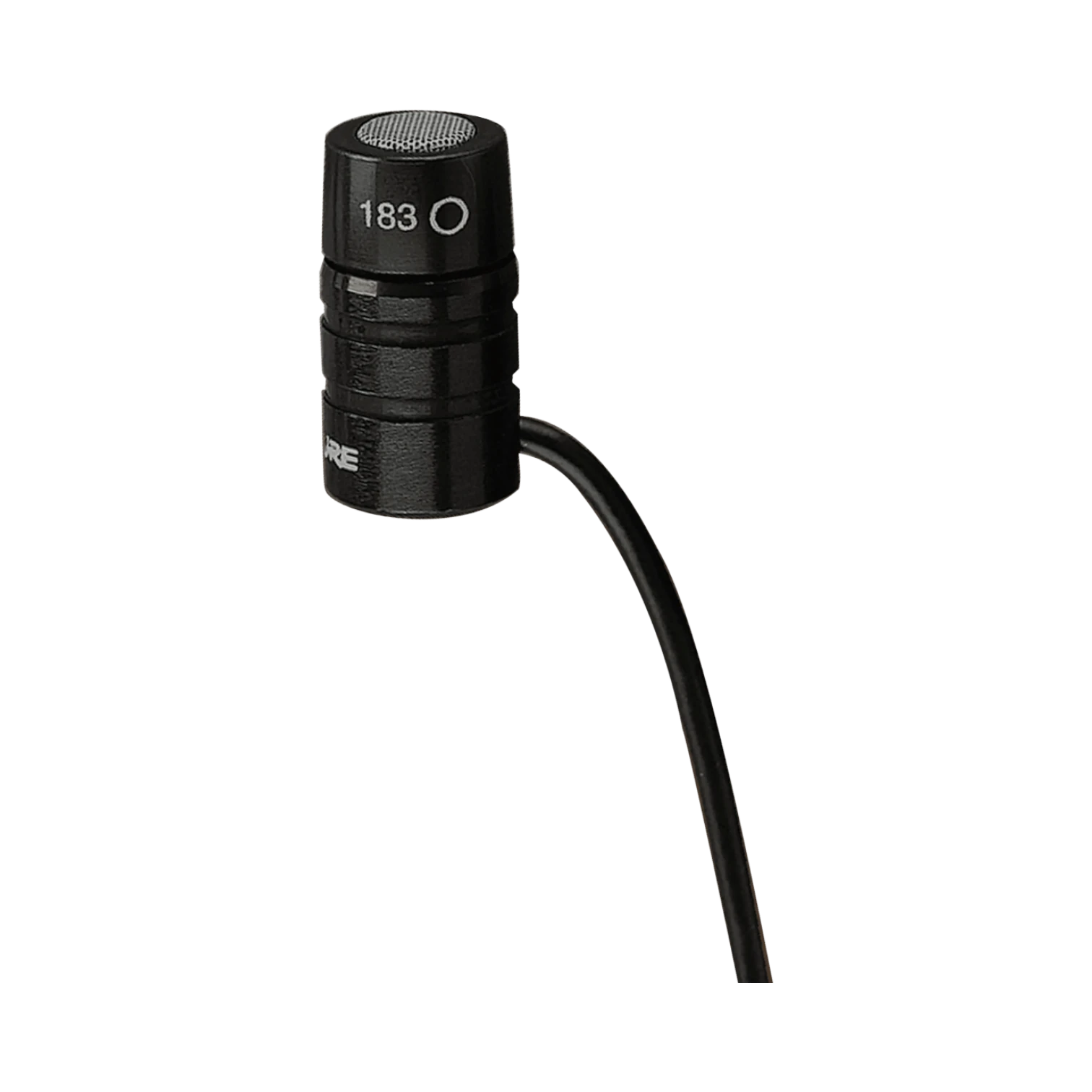 Shure WL183 Omnidirectional Lavalier Microphone with TA4F Connector (Black) — Being Shipped