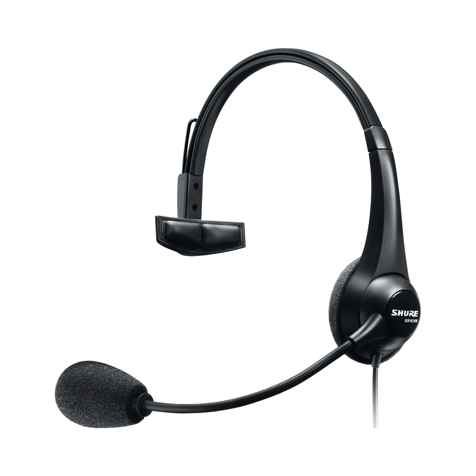 Shure Lightweight Single-Sided Broadcast Headset (Black) — Being Shipped