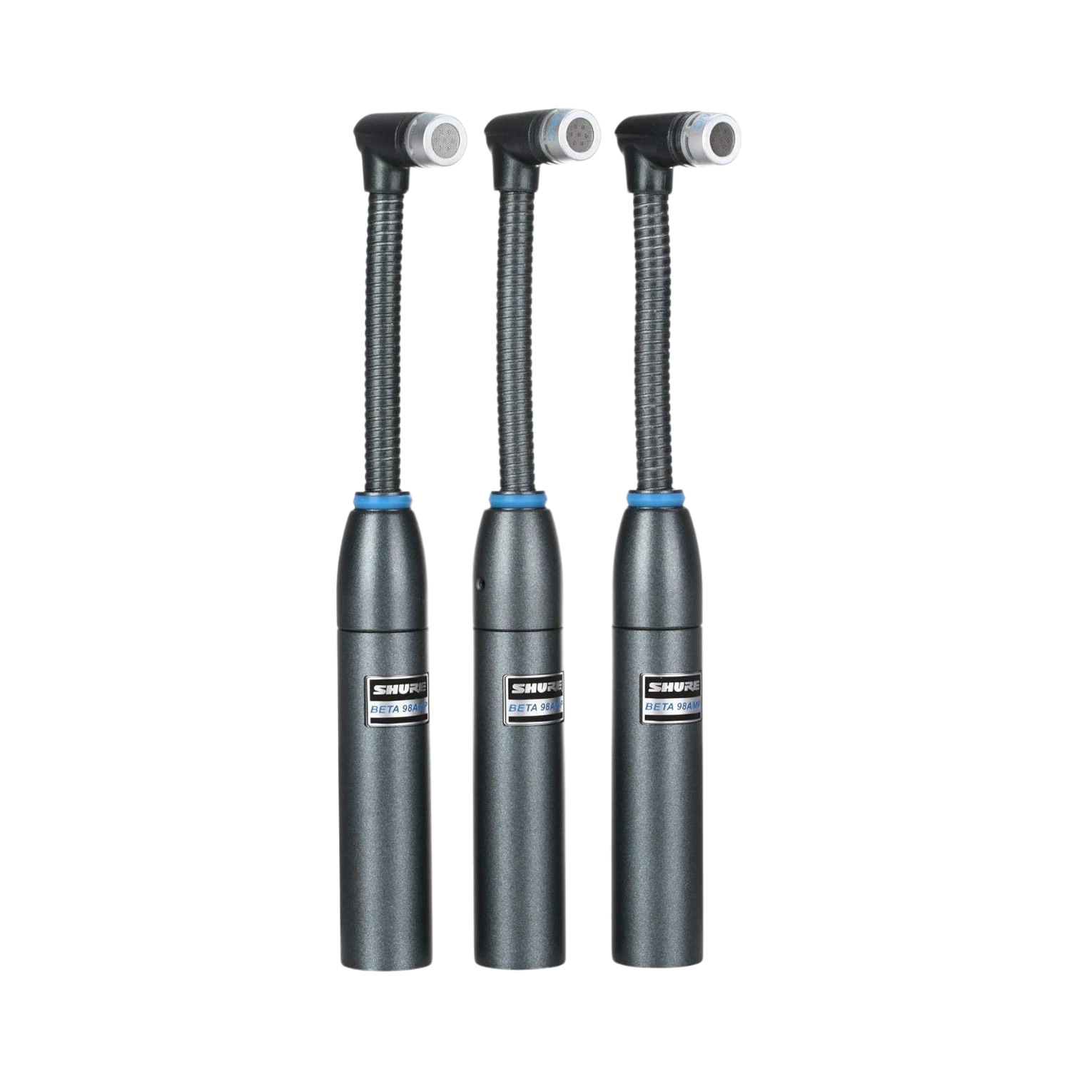 Shure BETA 98AMP Miniature Cardioid Drum Microphone (3-Pack) — Being Shipped