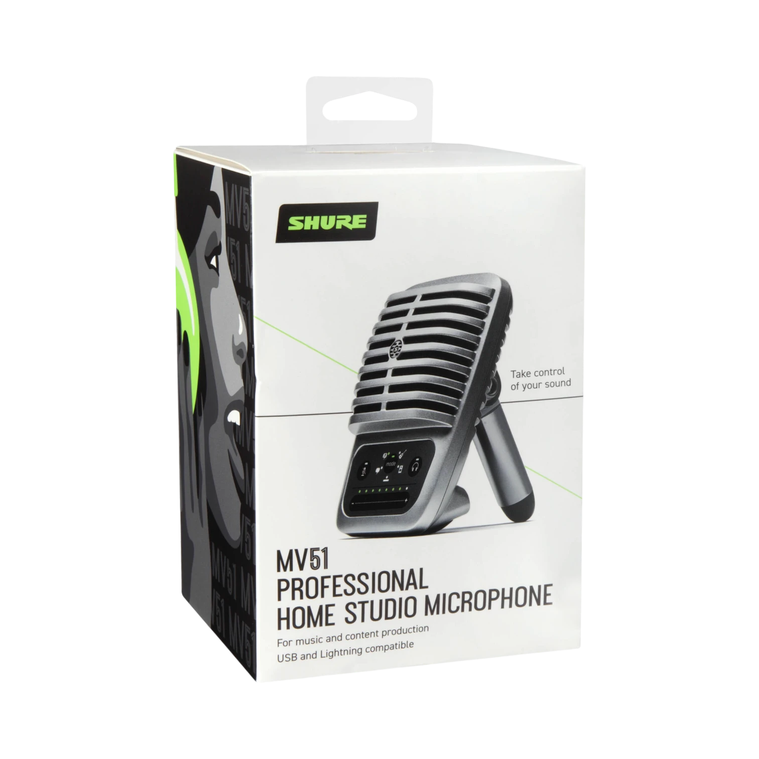 Shure MOTIV MV51 Large-Diaphragm Cardioid USB Microphone — Being Shipped