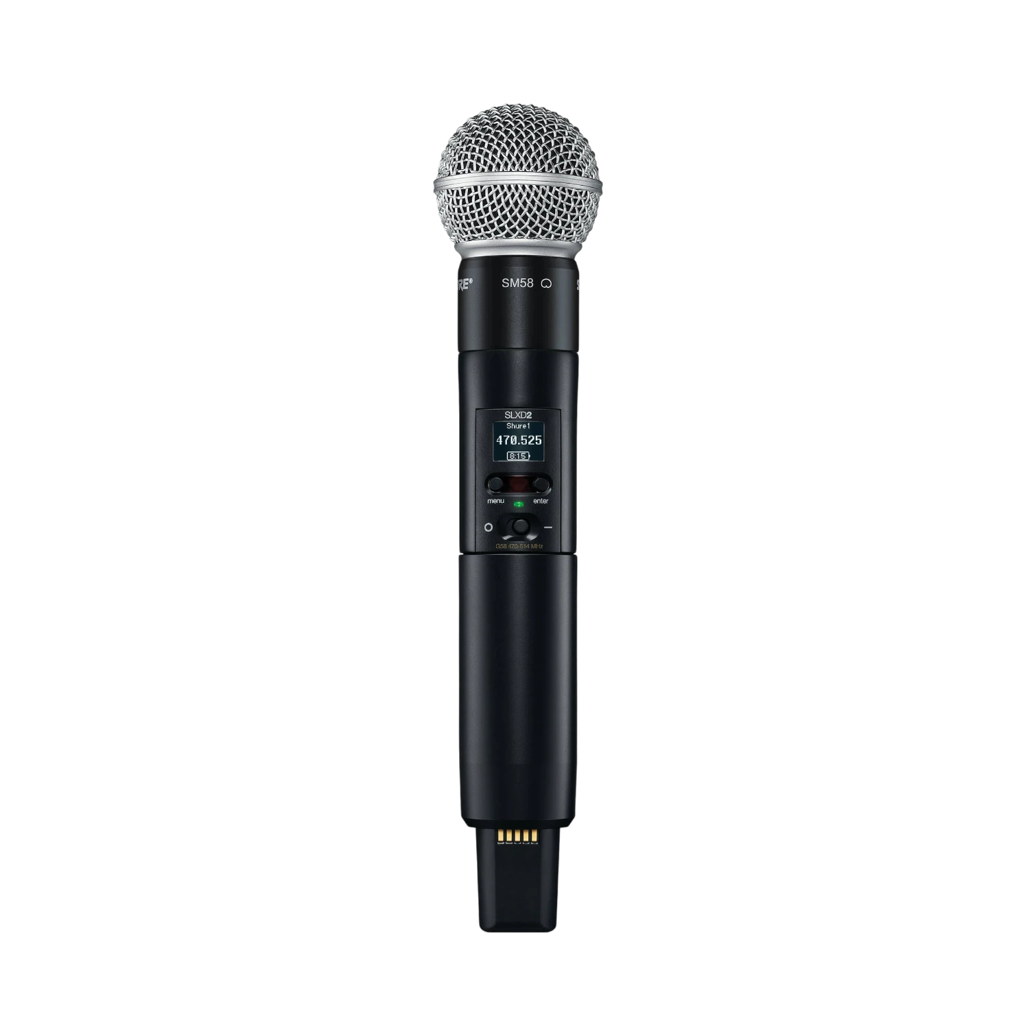 Shure SLXD24/SM58 Digital Wireless Handheld Microphone System with SM58 Capsule — Being Shipped