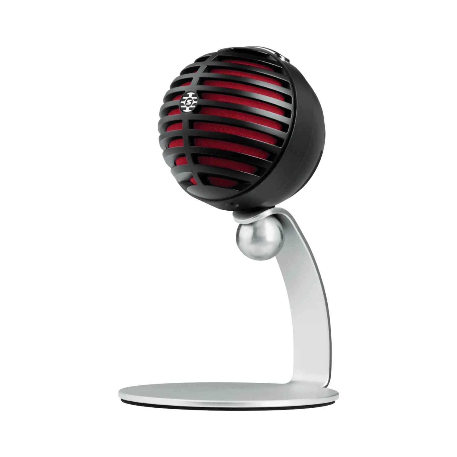 Shure MOTIV MV5 Cardioid USB/Lightning Microphone (Black/Red Foam) — Being Shipped