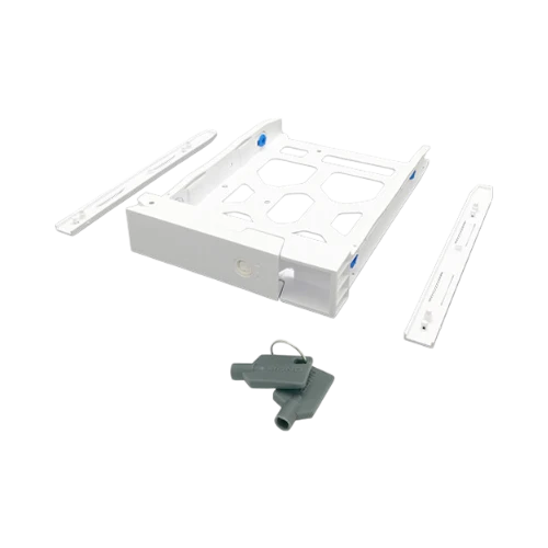 QNAP 3.5" HDD Tray with Key Lock (White) — Being Shipped