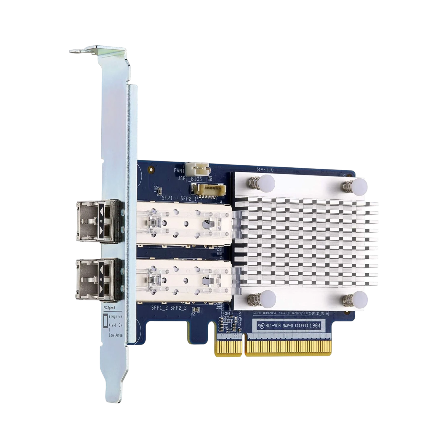 QNAP QXP-16G2FC Dual-Port 16Gb SFP+ Fiber PCIe 3.0 x8 Expansion Card — Being Shipped