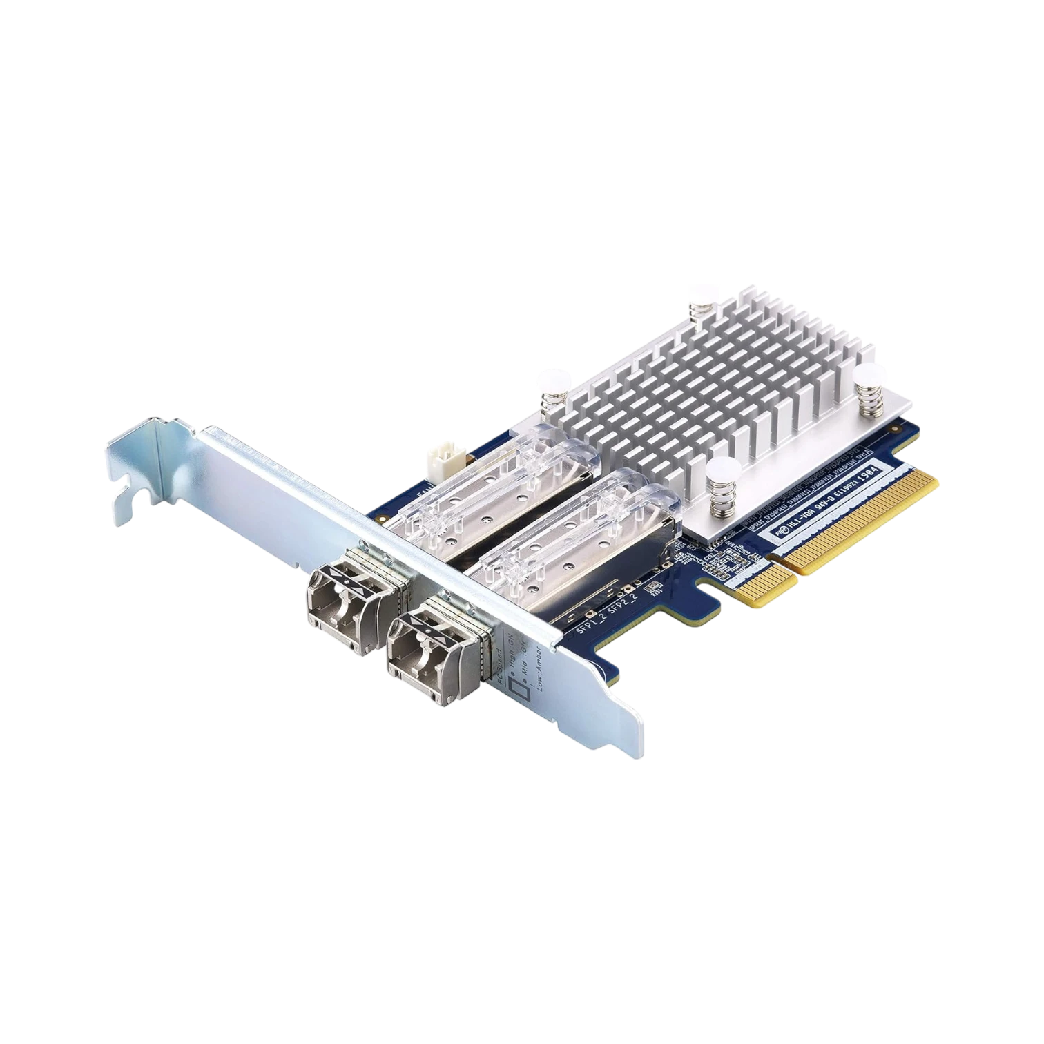 QNAP QXP-16G2FC Dual-Port 16Gb SFP+ Fiber PCIe 3.0 x8 Expansion Card — Being Shipped