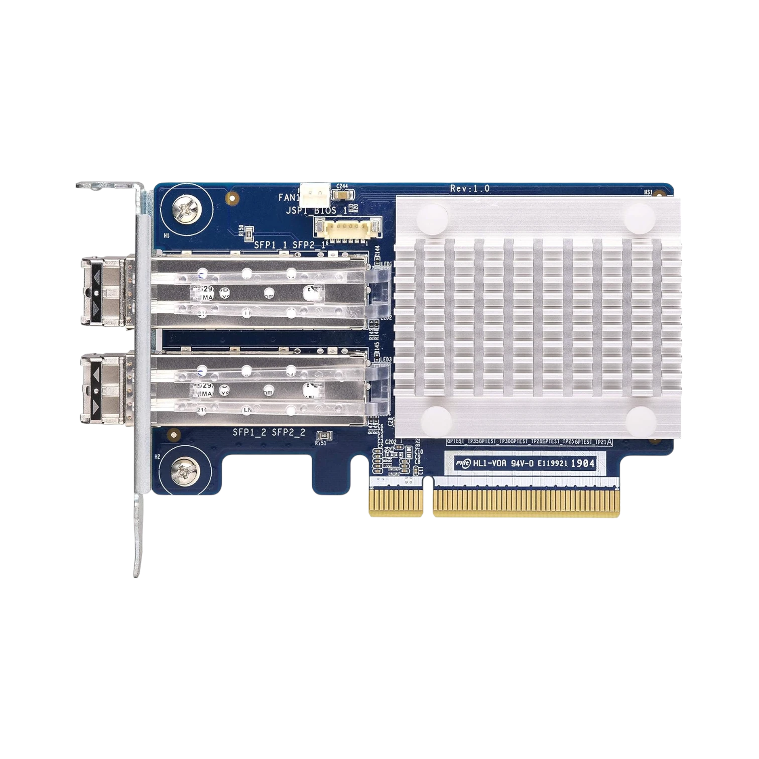 QNAP QXP-16G2FC Dual-Port 16Gb SFP+ Fiber PCIe 3.0 x8 Expansion Card — Being Shipped