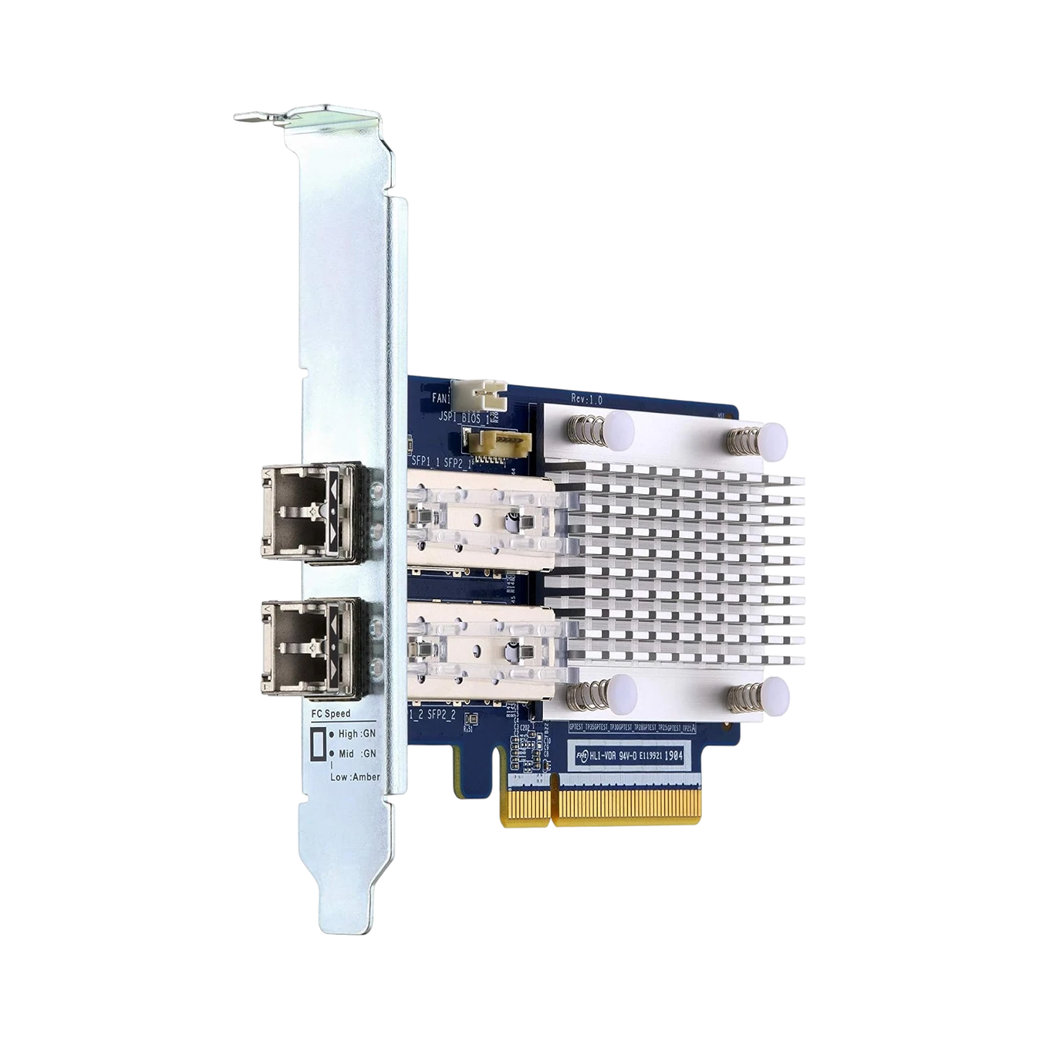 QNAP QXP-16G2FC Dual-Port 16Gb SFP+ Fiber PCIe 3.0 x8 Expansion Card — Being Shipped