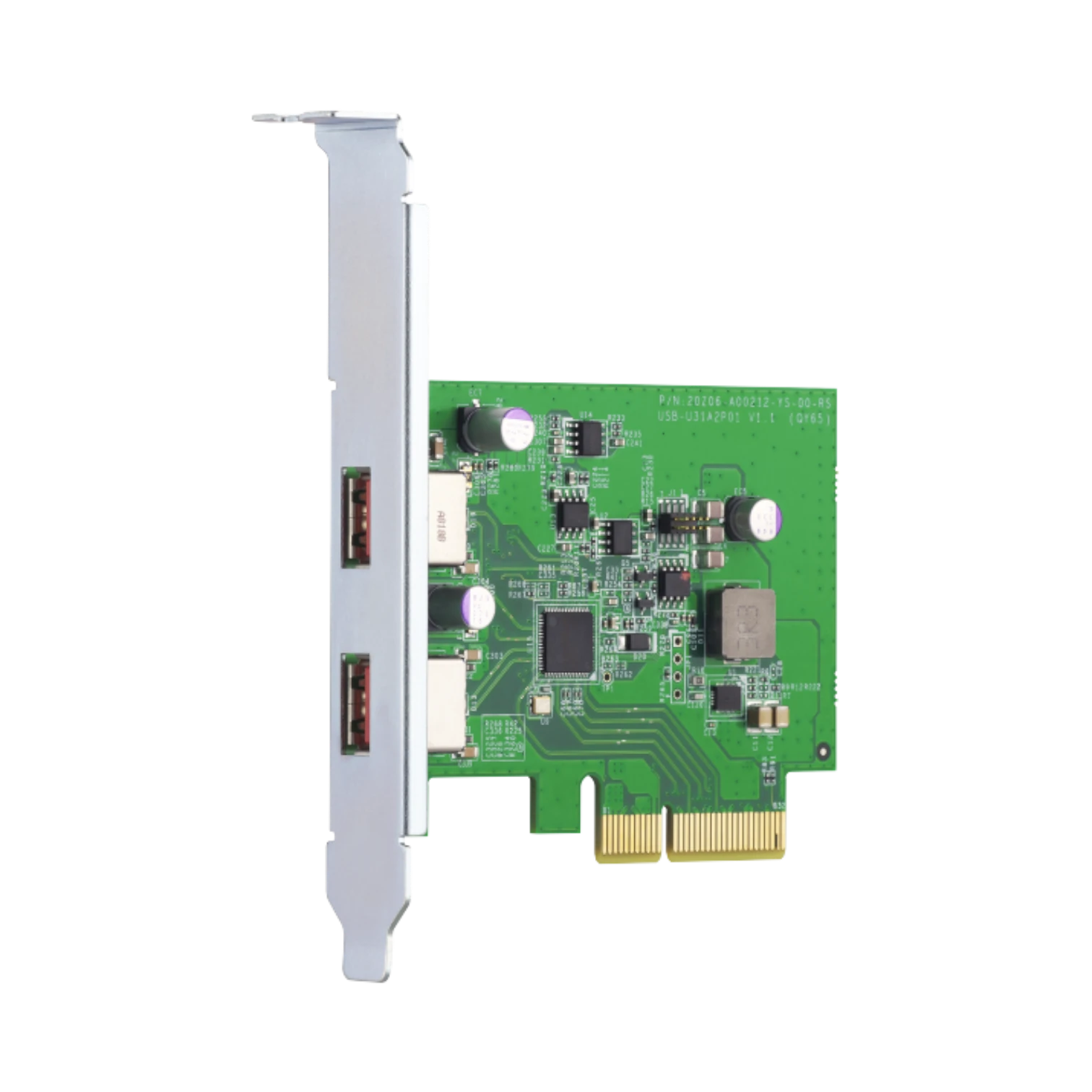 QNAP QXP-10G2U3A 2-Port USB 3.2 Gen 2 Type-A PCIe Card — Being Shipped