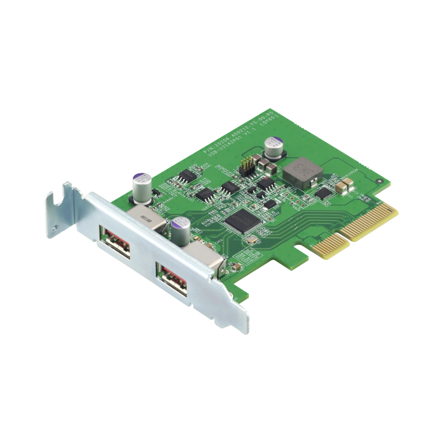 QNAP QXP-10G2U3A 2-Port USB 3.2 Gen 2 Type-A PCIe Card — Being Shipped