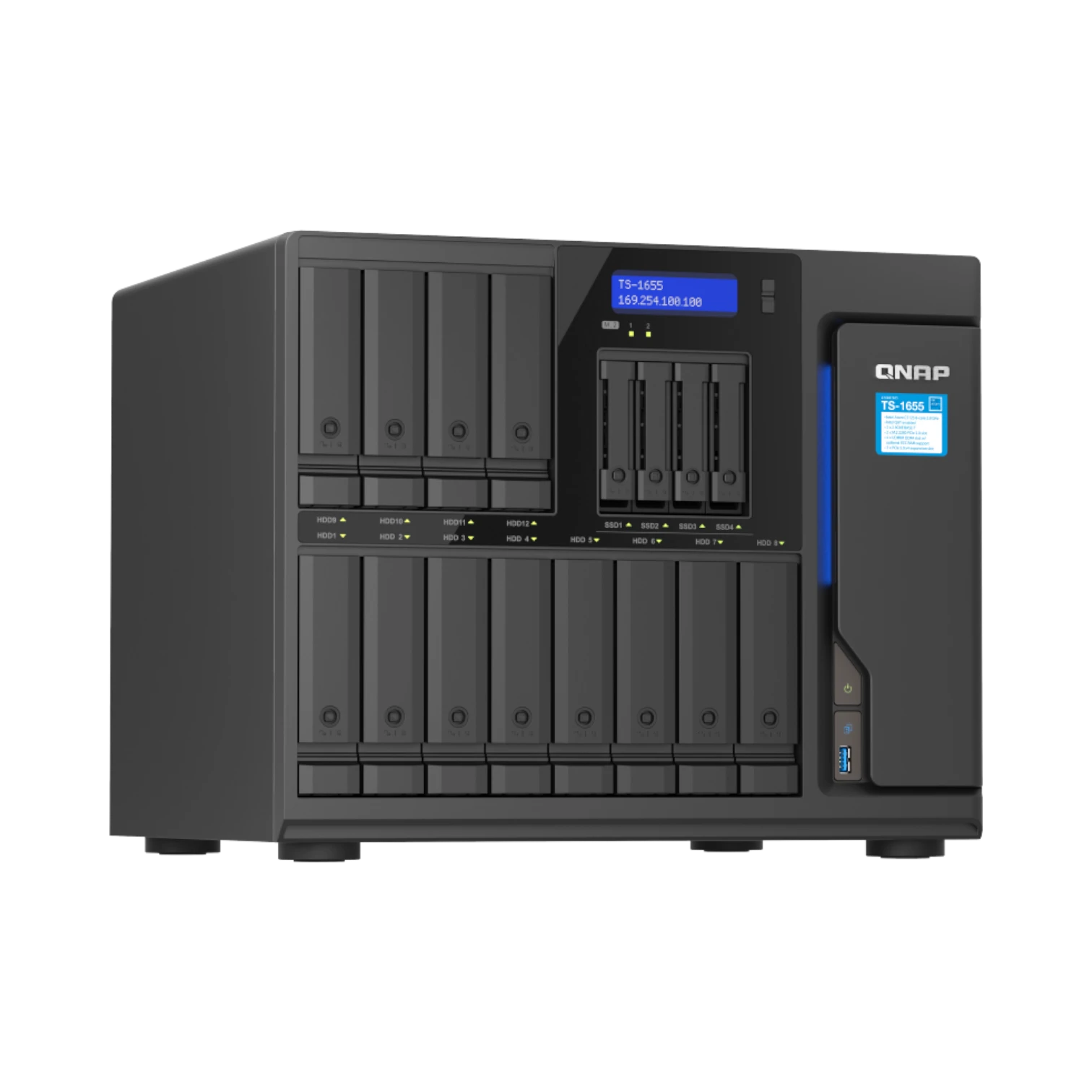 QNAP TS-1655 16-Bay NAS Enclosure — Being Shipped