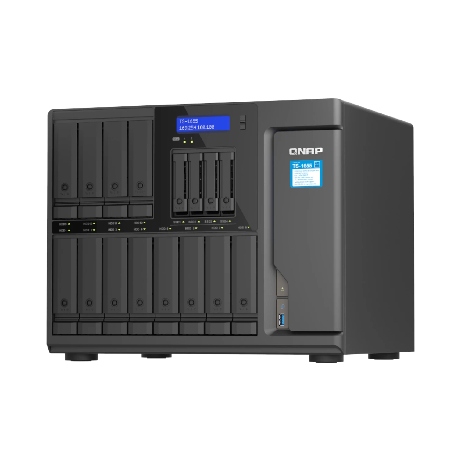 QNAP TS-1655 16-Bay NAS Enclosure — Being Shipped