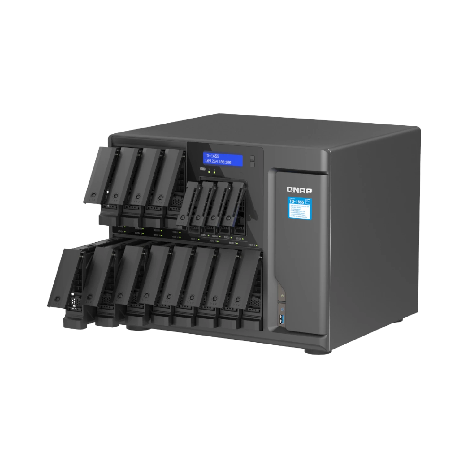 QNAP TS-1655 16-Bay NAS Enclosure — Being Shipped