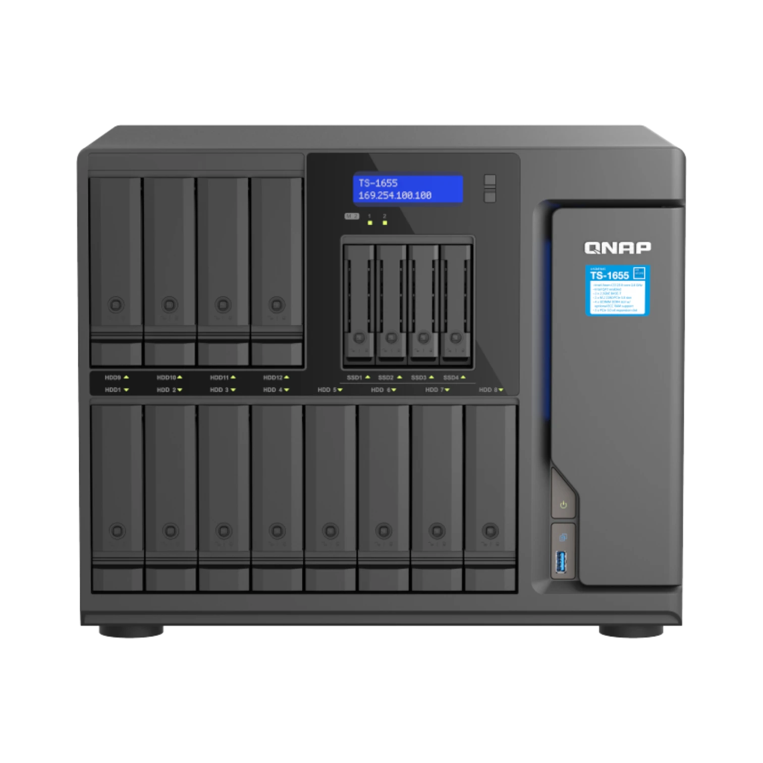 QNAP TS-1655 16-Bay NAS Enclosure — Being Shipped