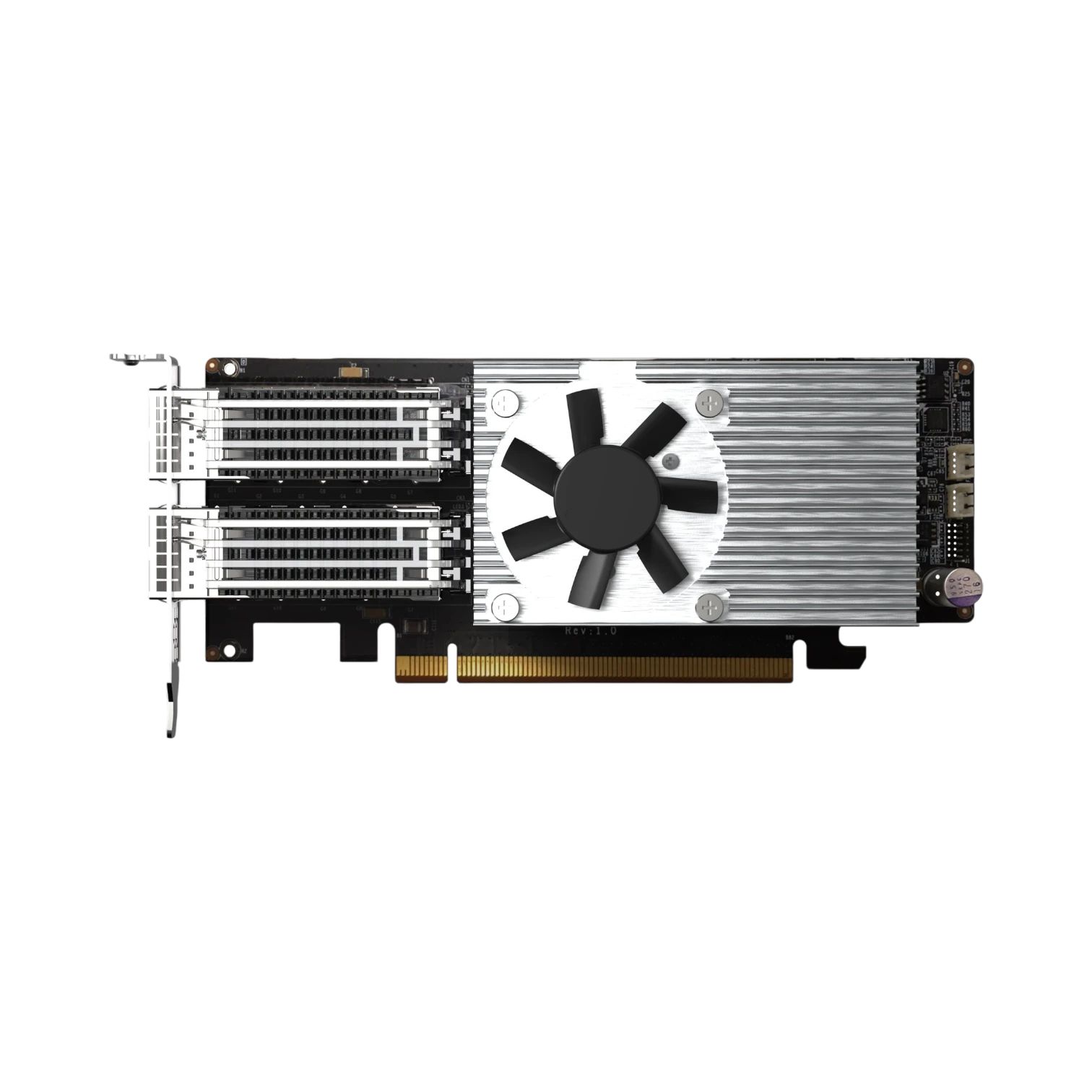 QNAP QXG-100G2SF-E810 Dual-Port 100GbE PCIe 4.0 x16 Network Expansion Card — Being Shipped