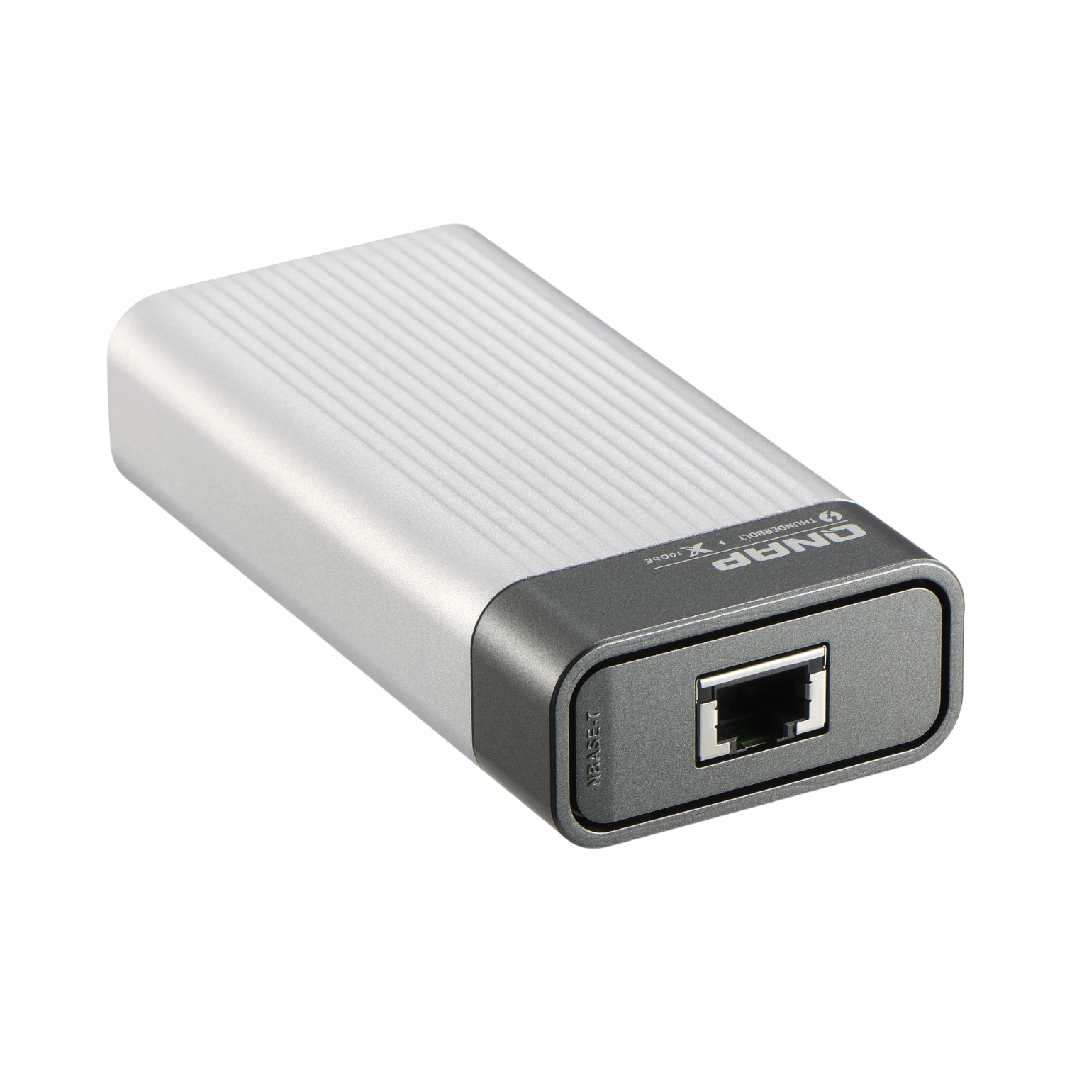 QNAP Thunderbolt 3 to 10 Gb/s NBASE-T RJ45 Adapter (Silver/Black) — Being Shipped