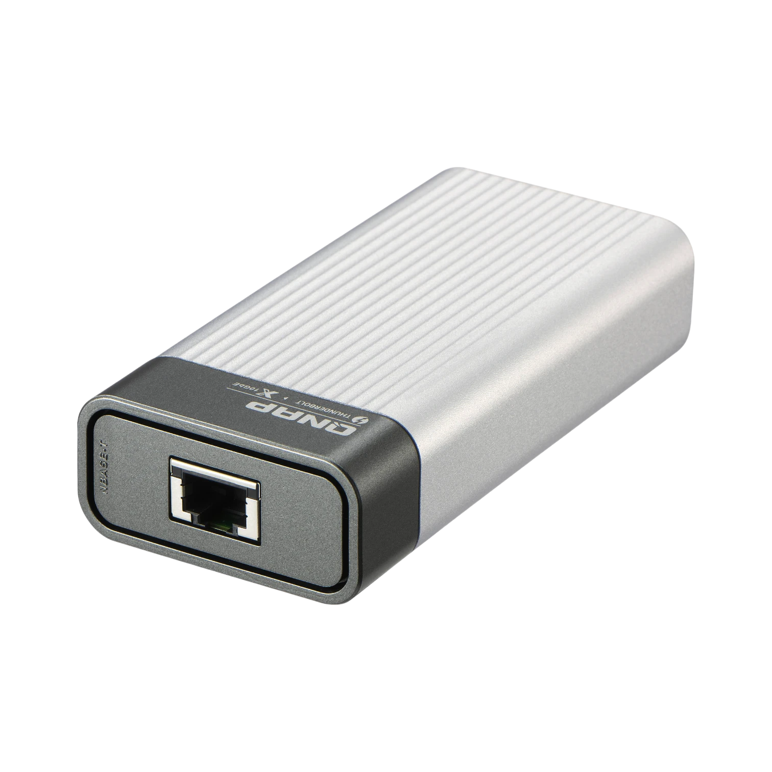 QNAP Thunderbolt 3 to 10 Gb/s NBASE-T RJ45 Adapter (Silver/Black) — Being Shipped