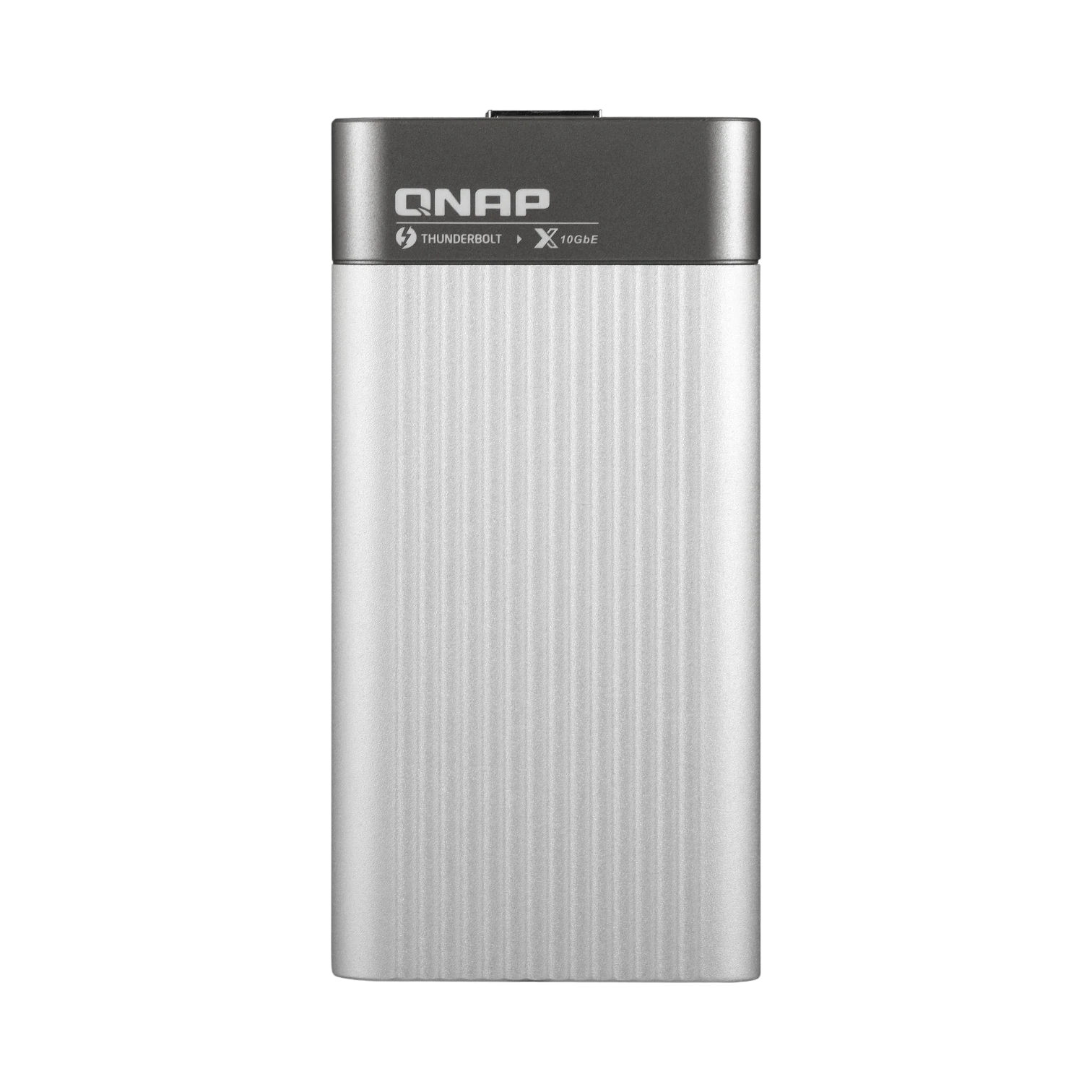 QNAP Thunderbolt 3 to 10 Gb/s NBASE-T RJ45 Adapter (Silver/Black) — Being Shipped