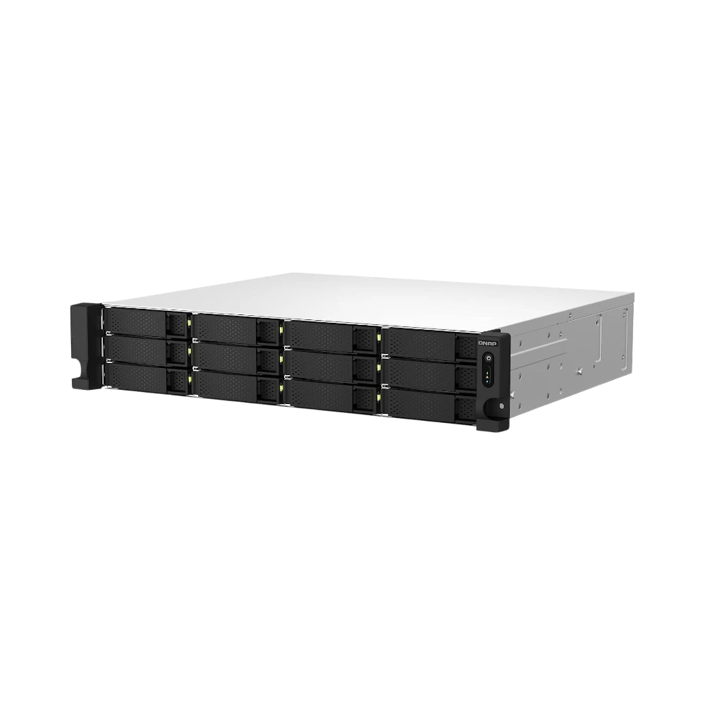 QNAP TS-1264U-RP 12-Bay NAS Enclosure — Being Shipped