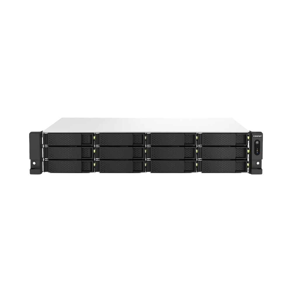 QNAP TS-1264U-RP 12-Bay NAS Enclosure — Being Shipped