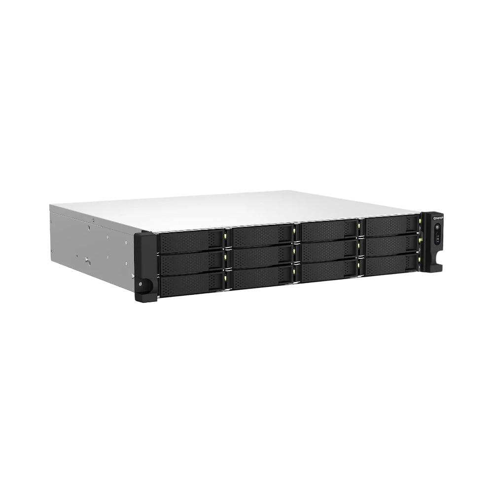 QNAP TS-1264U-RP 12-Bay NAS Enclosure — Being Shipped