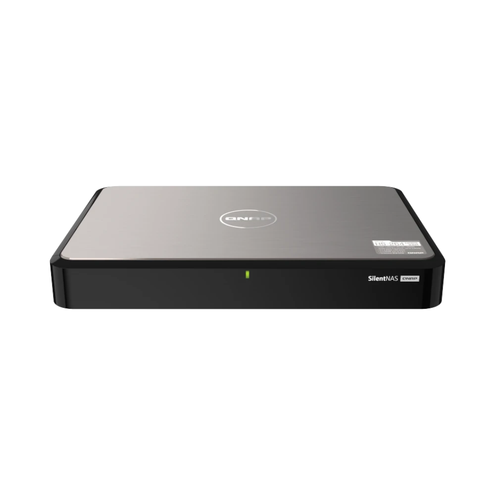 QNAP SilentNAS HS-264-8G 2-Bay NAS Enclosure — Being Shipped