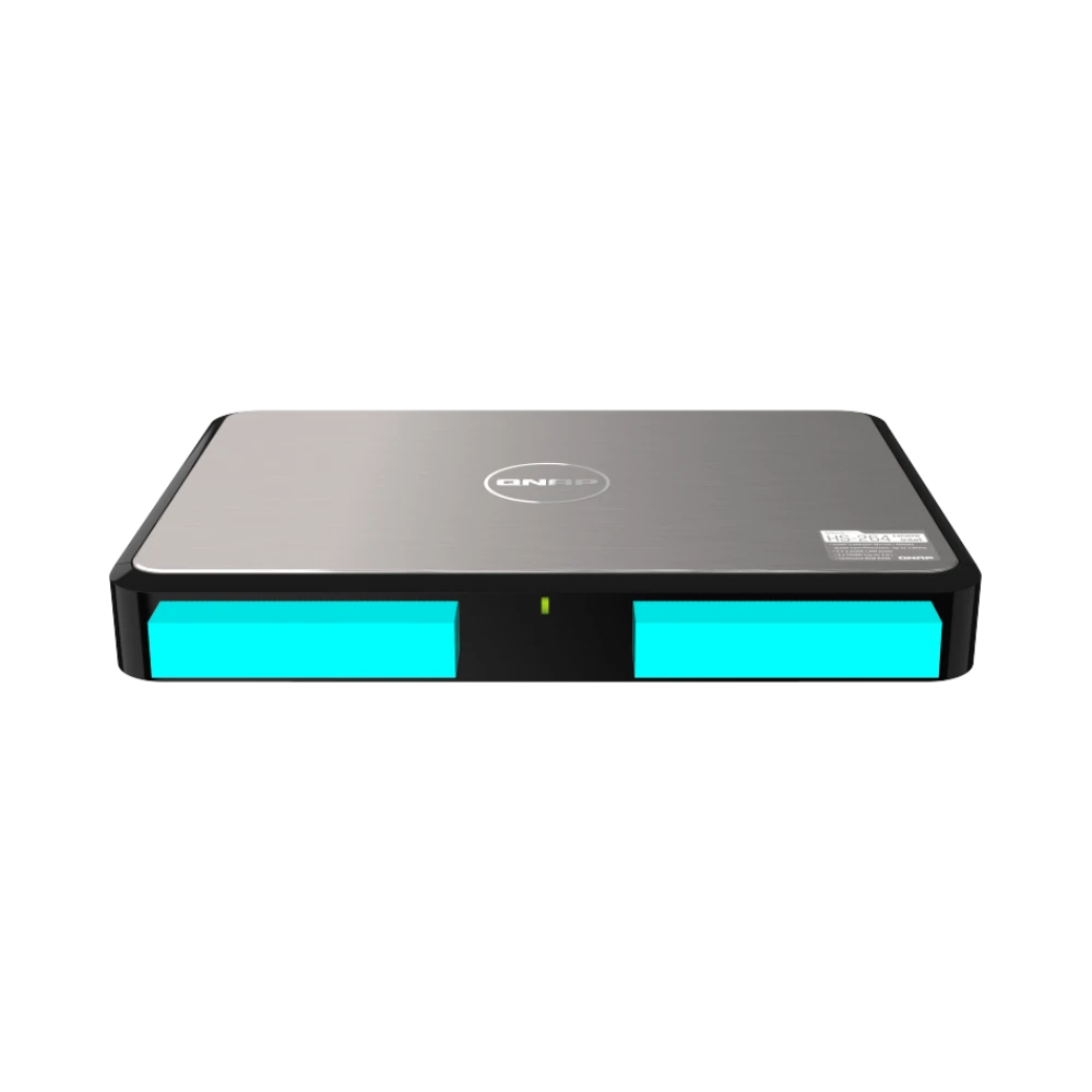 QNAP SilentNAS HS-264-8G 2-Bay NAS Enclosure — Being Shipped