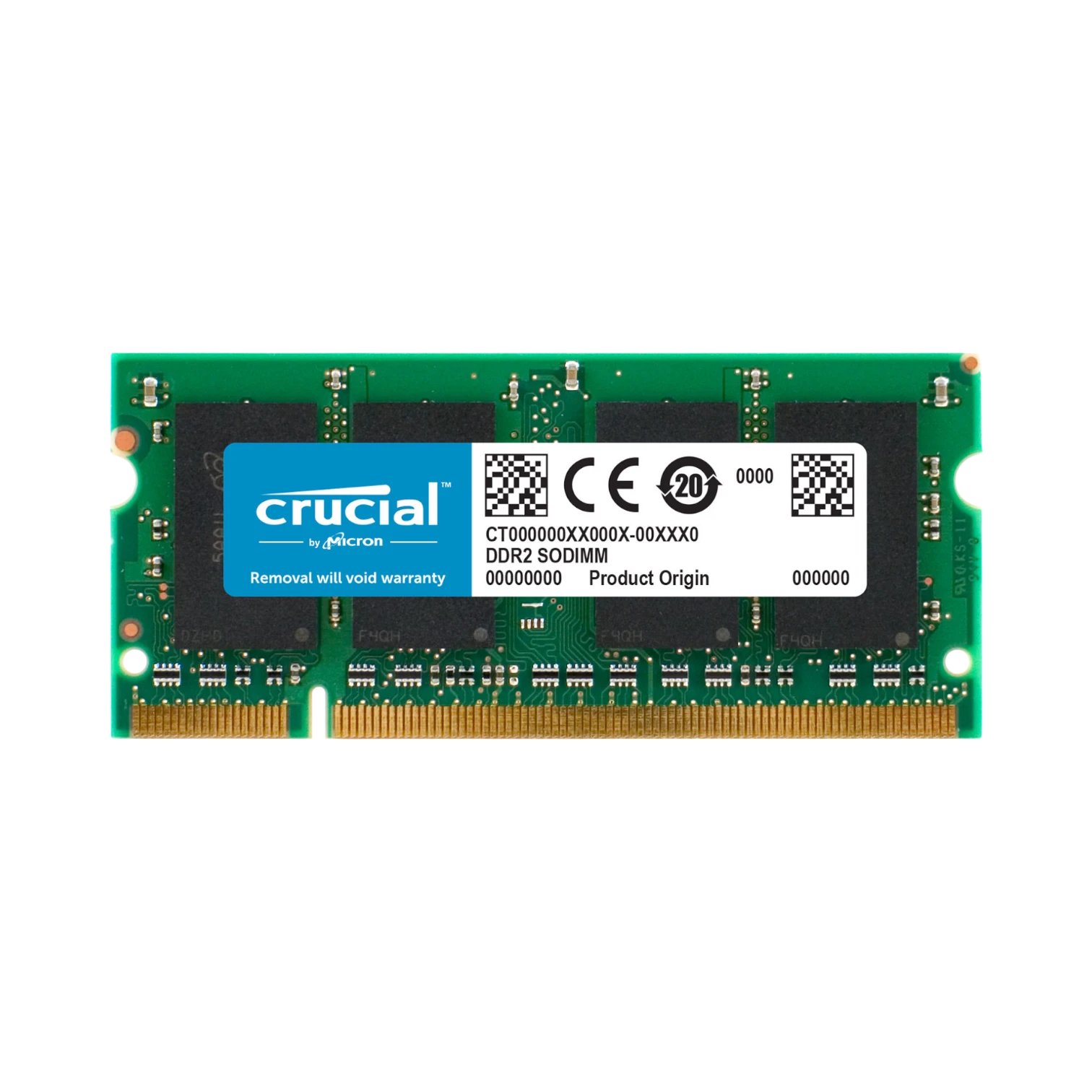 Crucial 2GB DDR2 667MHz SODIMM Notebook Memory — Being Shipped