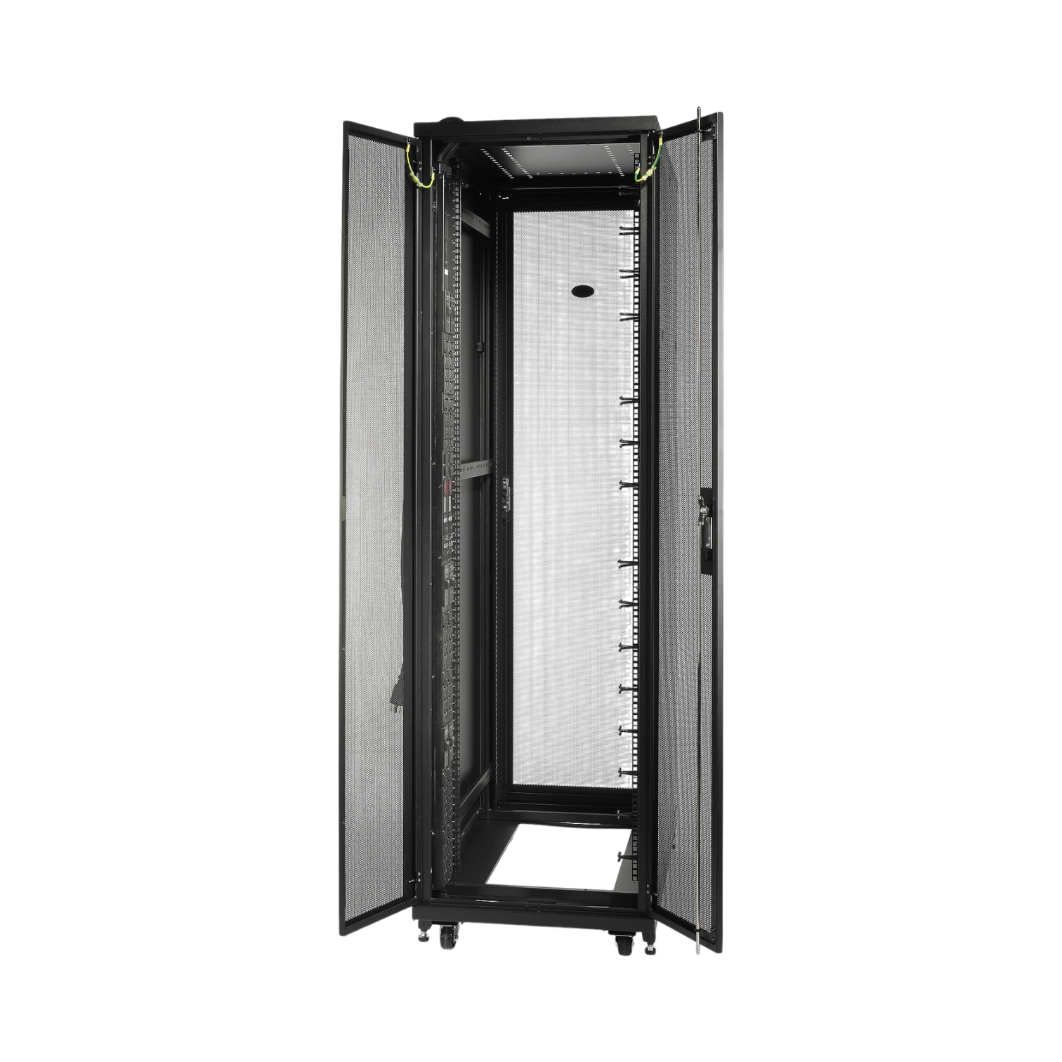 APC NetShelter SV 42U 600mm Wide x 1060mm Deep Enclosure with Sides, Black, Single Rack Unassembled — Being Shipped