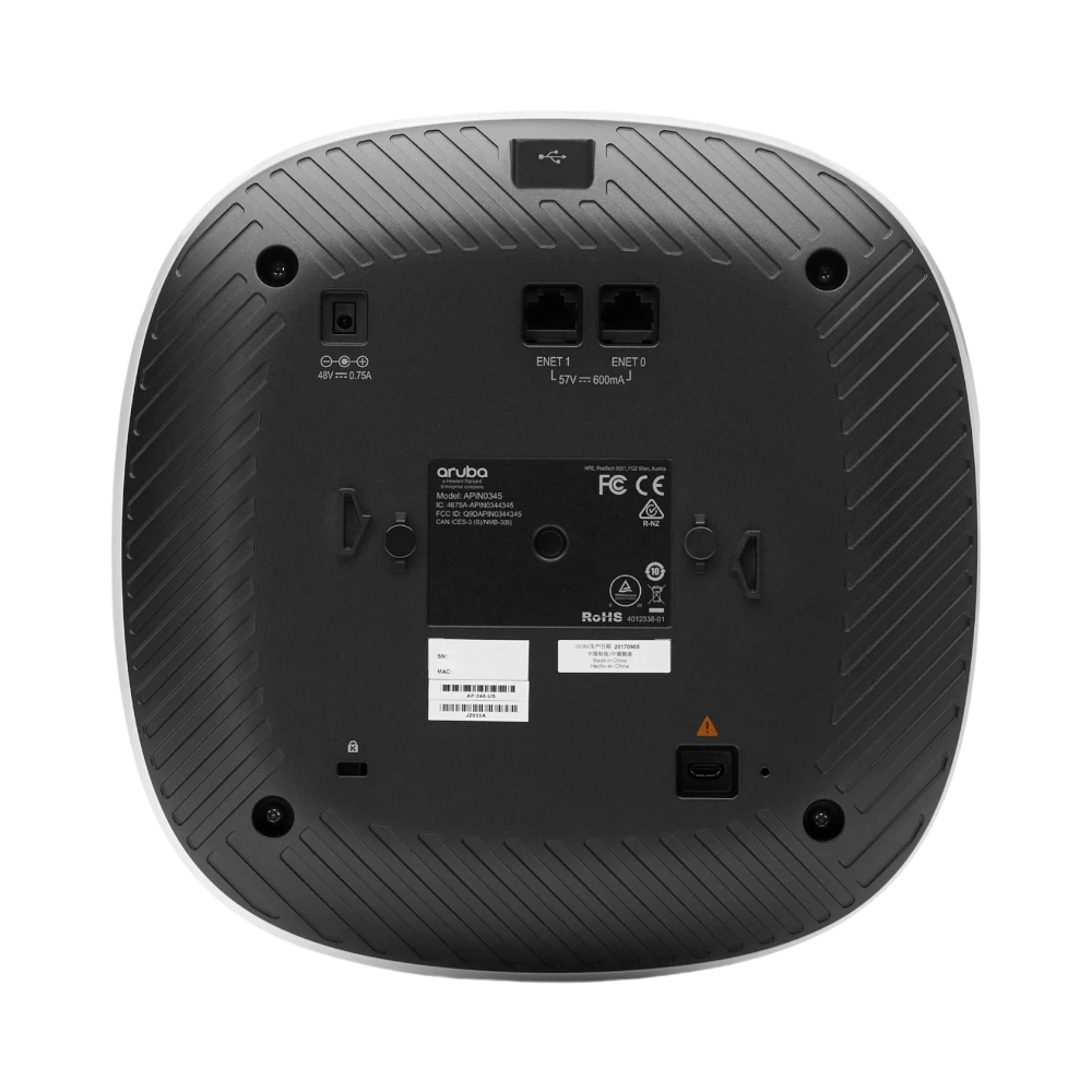 Aruba AP-345 4x4 MU-MIMO Wave-2 Dual Band Wi-Fi 5 Wireless Access Point — Being Shipped