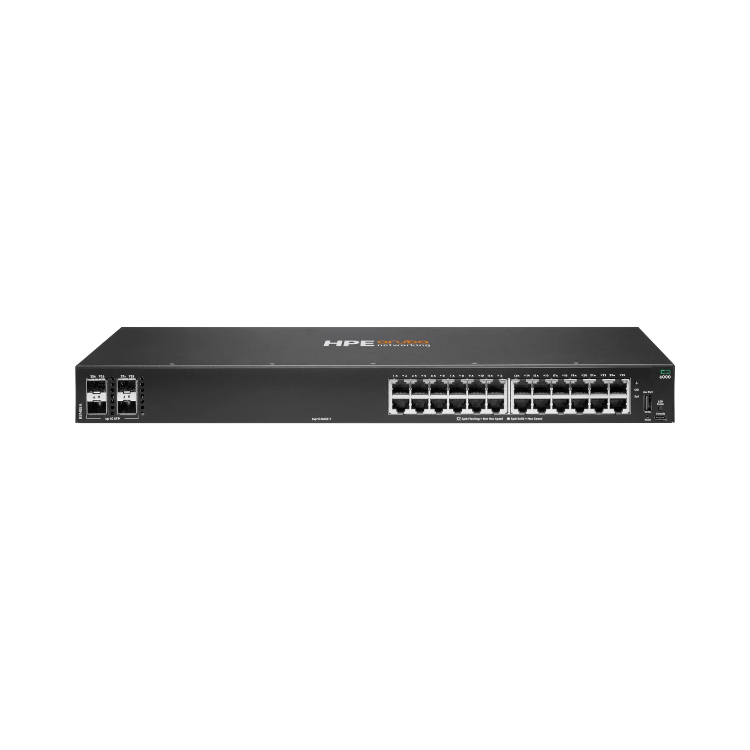 Aruba HPE CX 6000 24G 4SFP 4GB RAM Managed Switch — Being Shipped