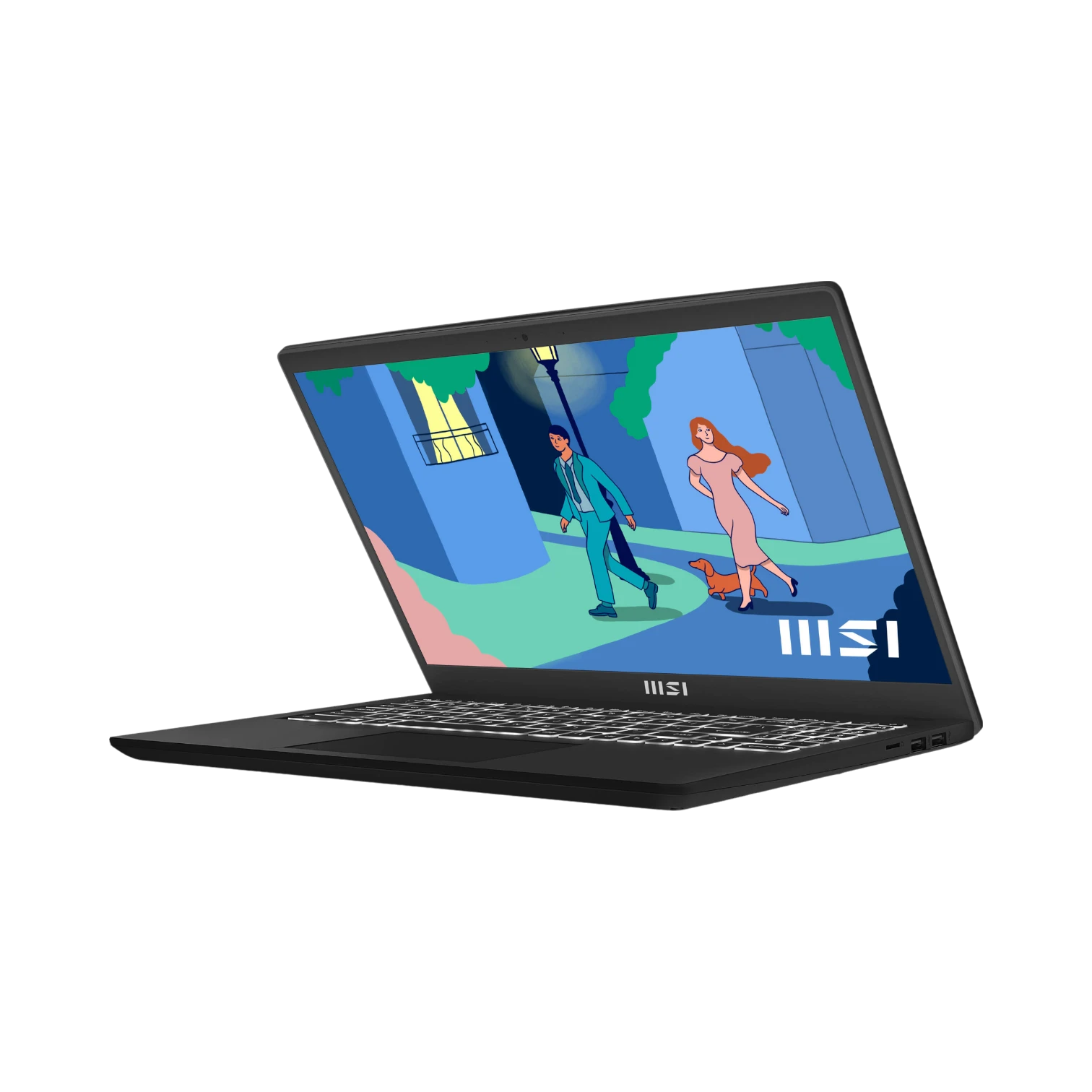 MSI 15.6" Modern 15 B7M Laptop, AMD Ryzen 7 7730U, 16GB RAM, 512GB SSD (Classic Black) — Being Shipped