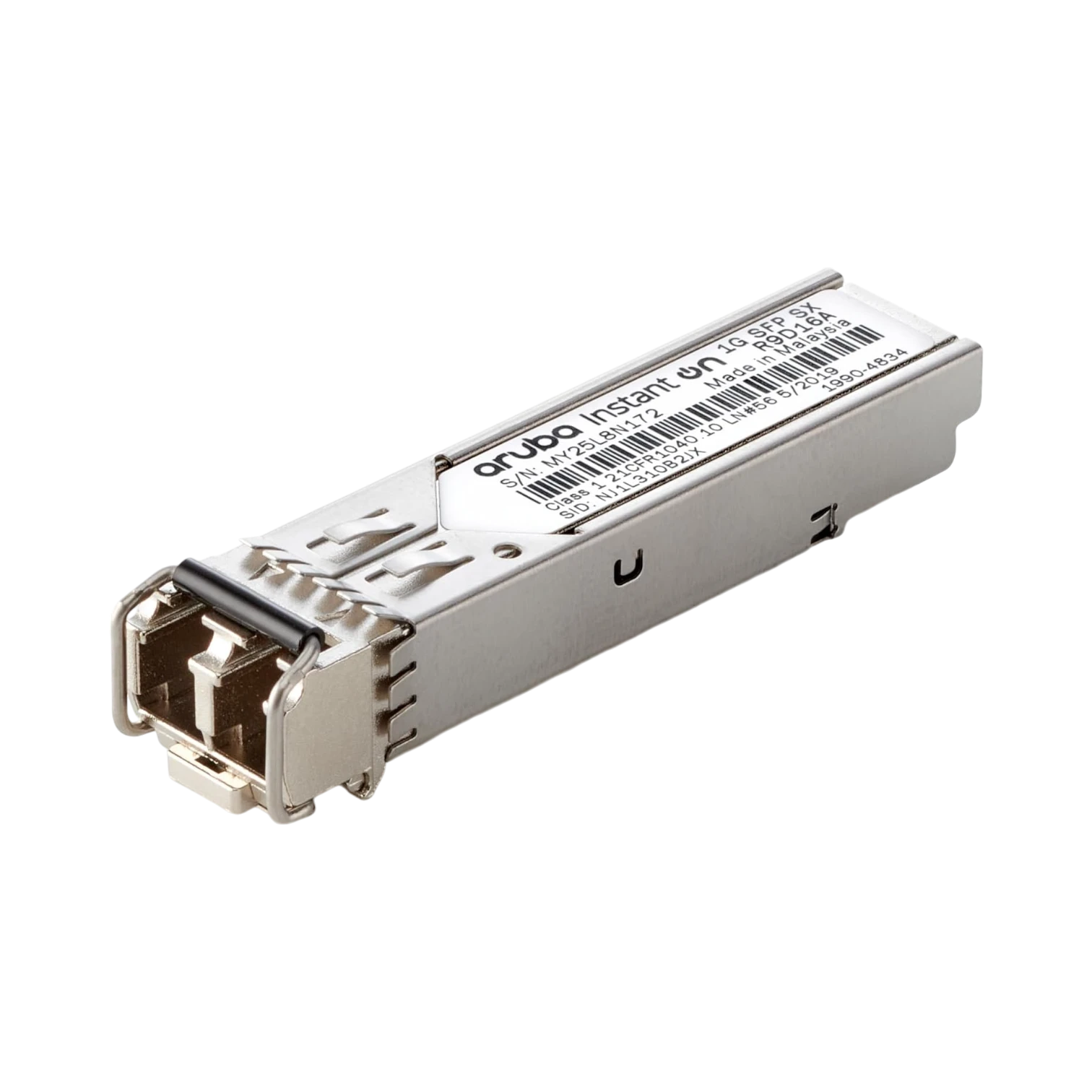 Aruba Instant On 1G SFP LC SX 500m Transceiver — Being Shipped