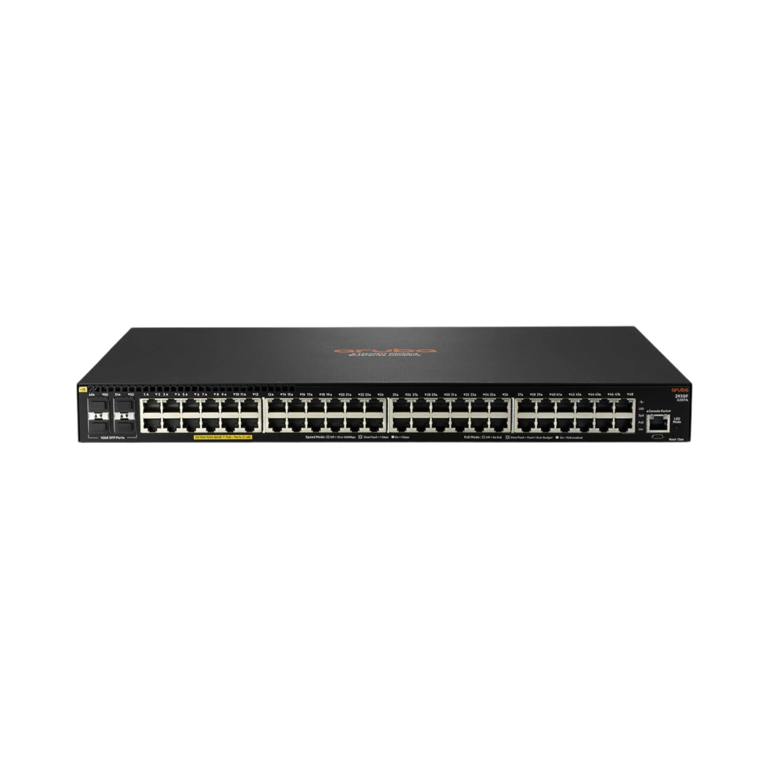 Aruba 2930F 48-Port PoE+ Compliant Gigabit Managed Network Switch — Being Shipped