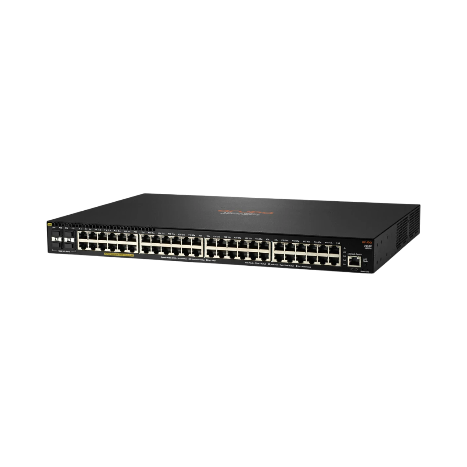 Aruba 2930F 48-Port PoE+ Compliant Gigabit Managed Network Switch — Being Shipped